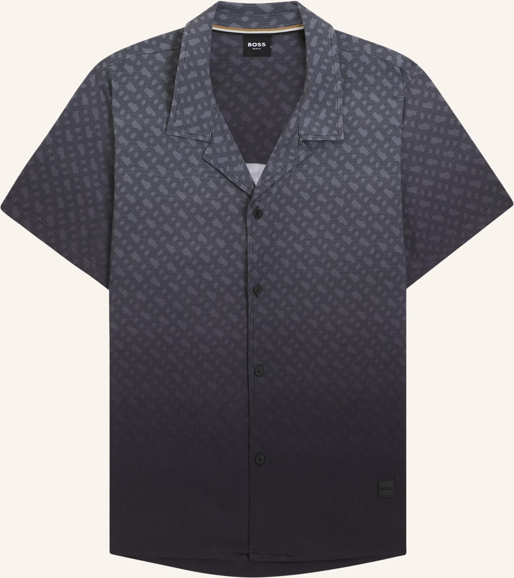 Boss Resorthemd Vale Comfort Fit grau