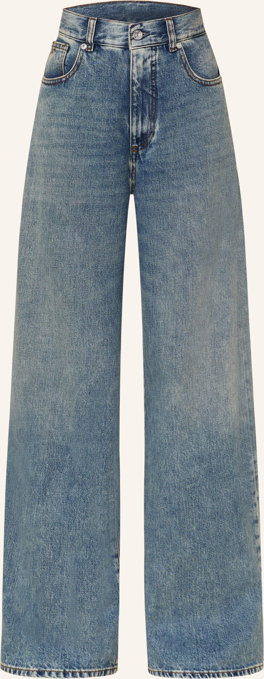 Nine:Inthe:Morning Wide Leg Jeans Gea blau