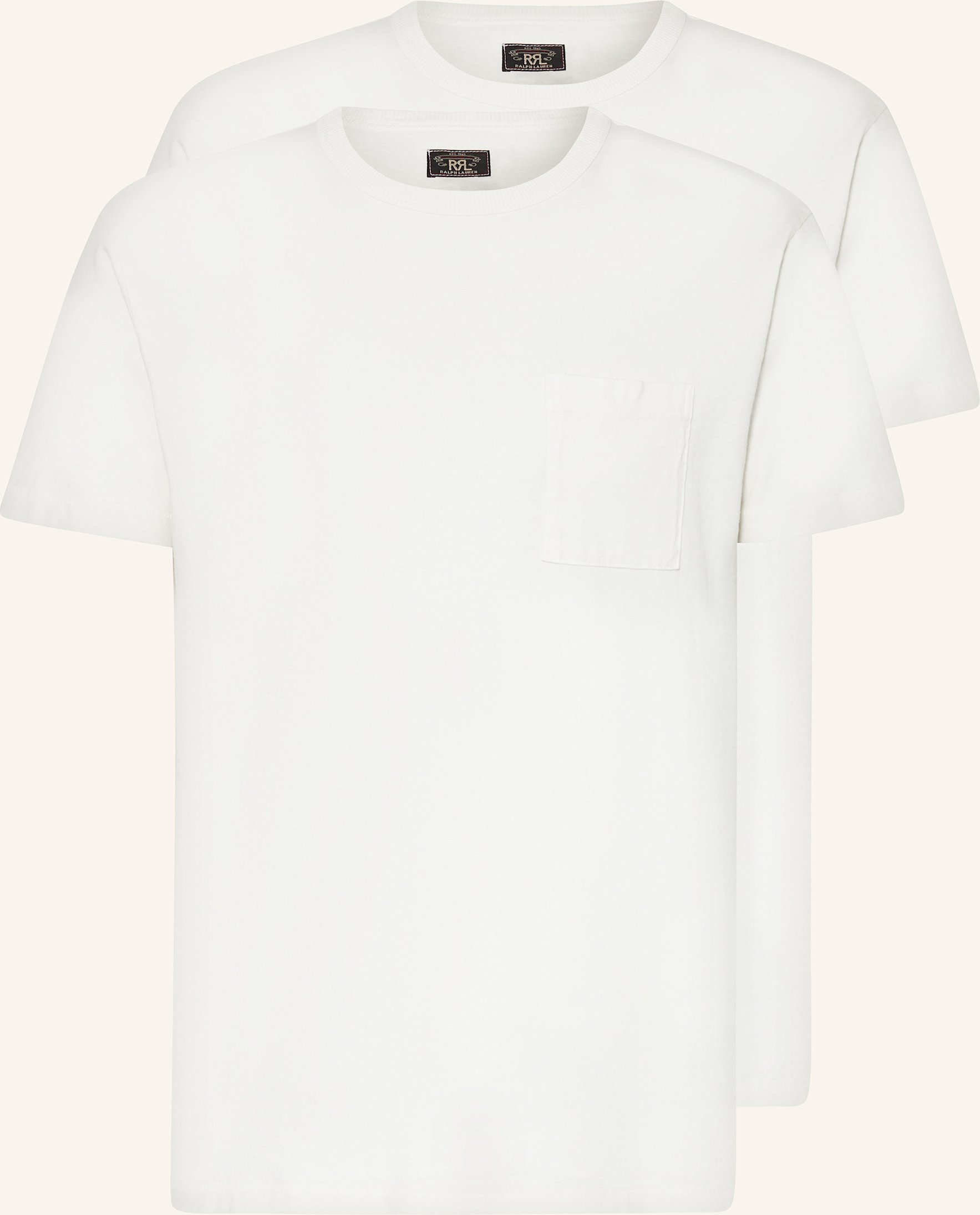 Rrl 2er-Pack T-Shirts weiss