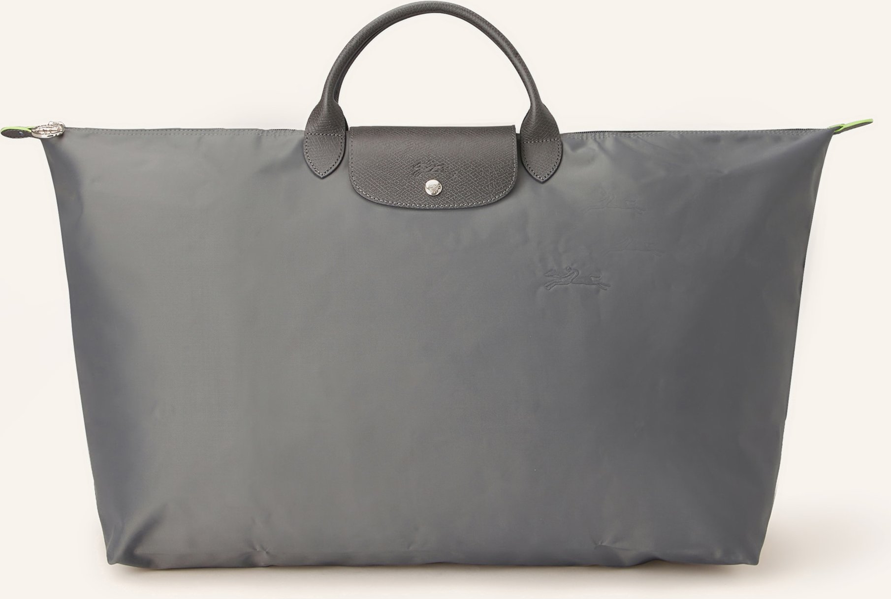 Longchamp Weekender Le Pliage M grau