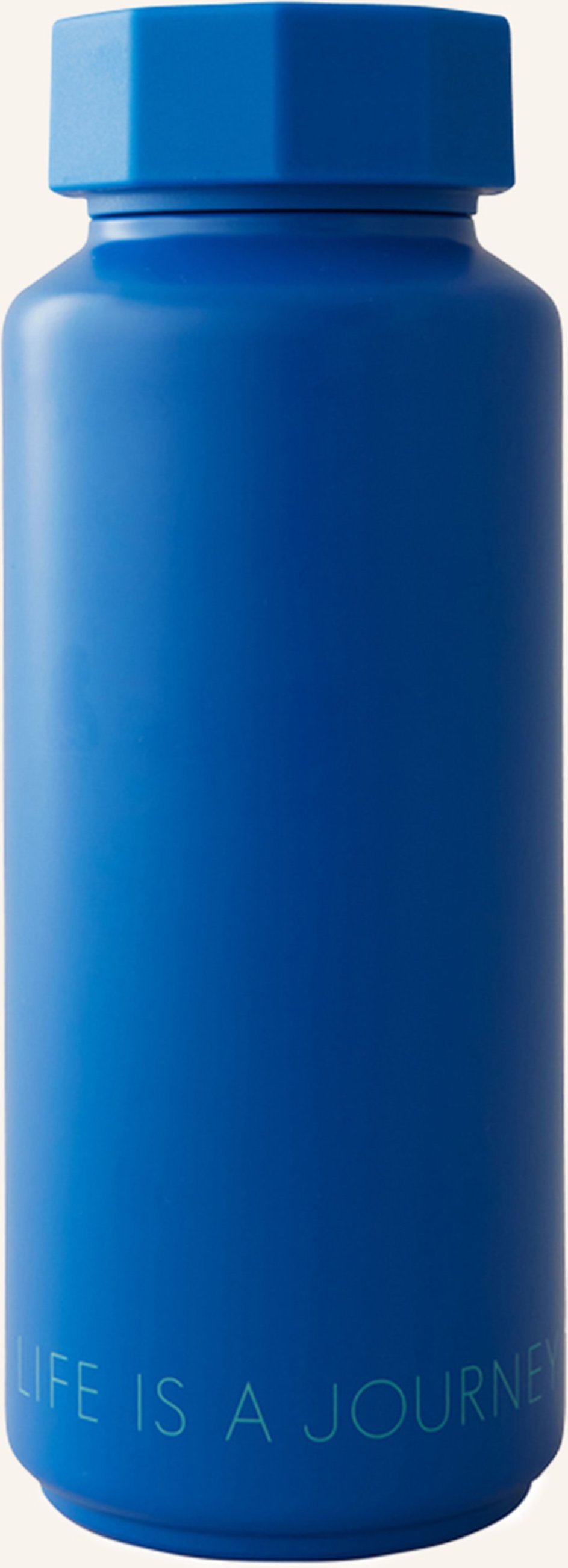 Design Letters Isolierflasche Grnblifeis blau