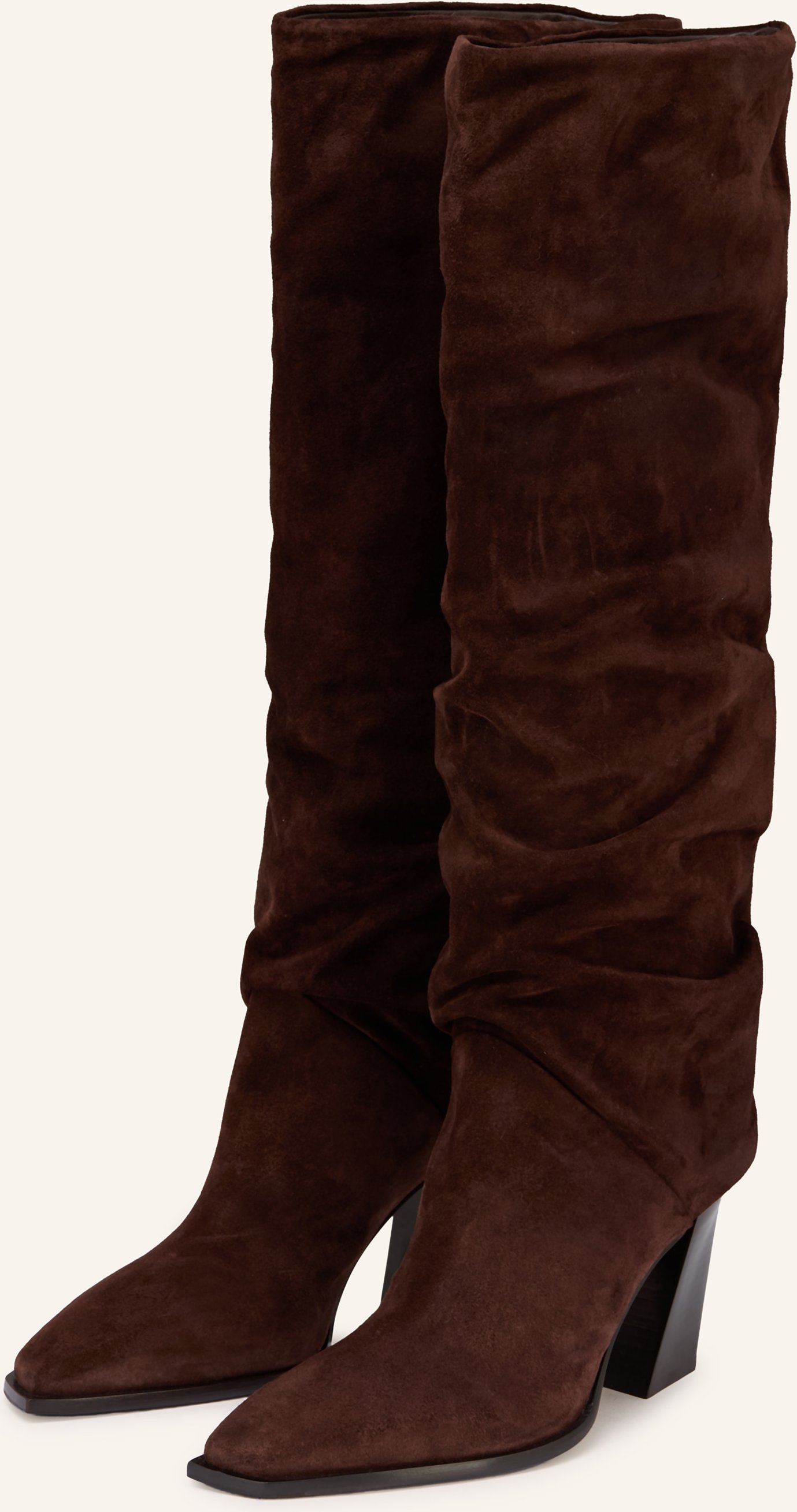 Jimmy Choo Stiefel Hart 85 braun