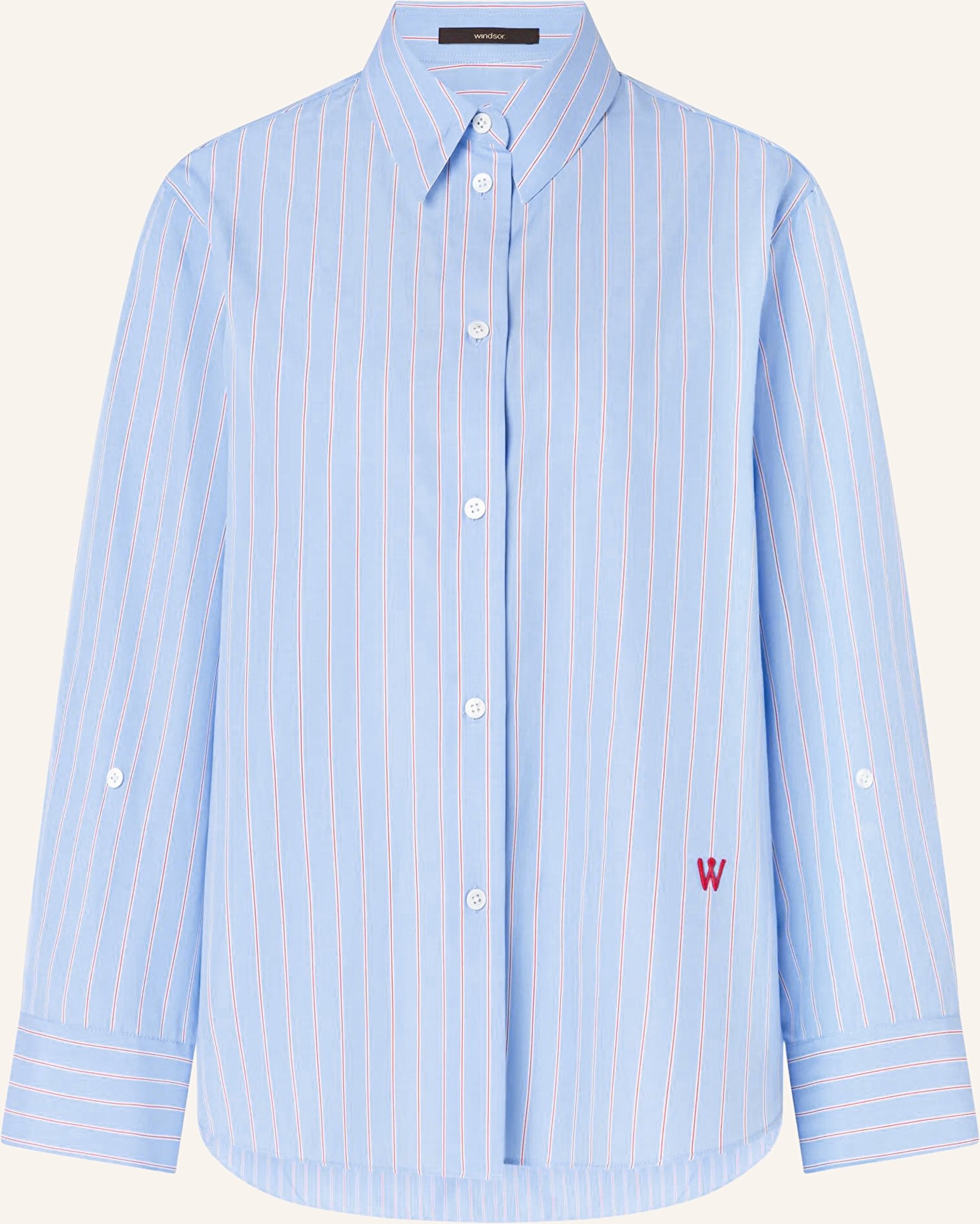 Windsor. Hemdbluse blau