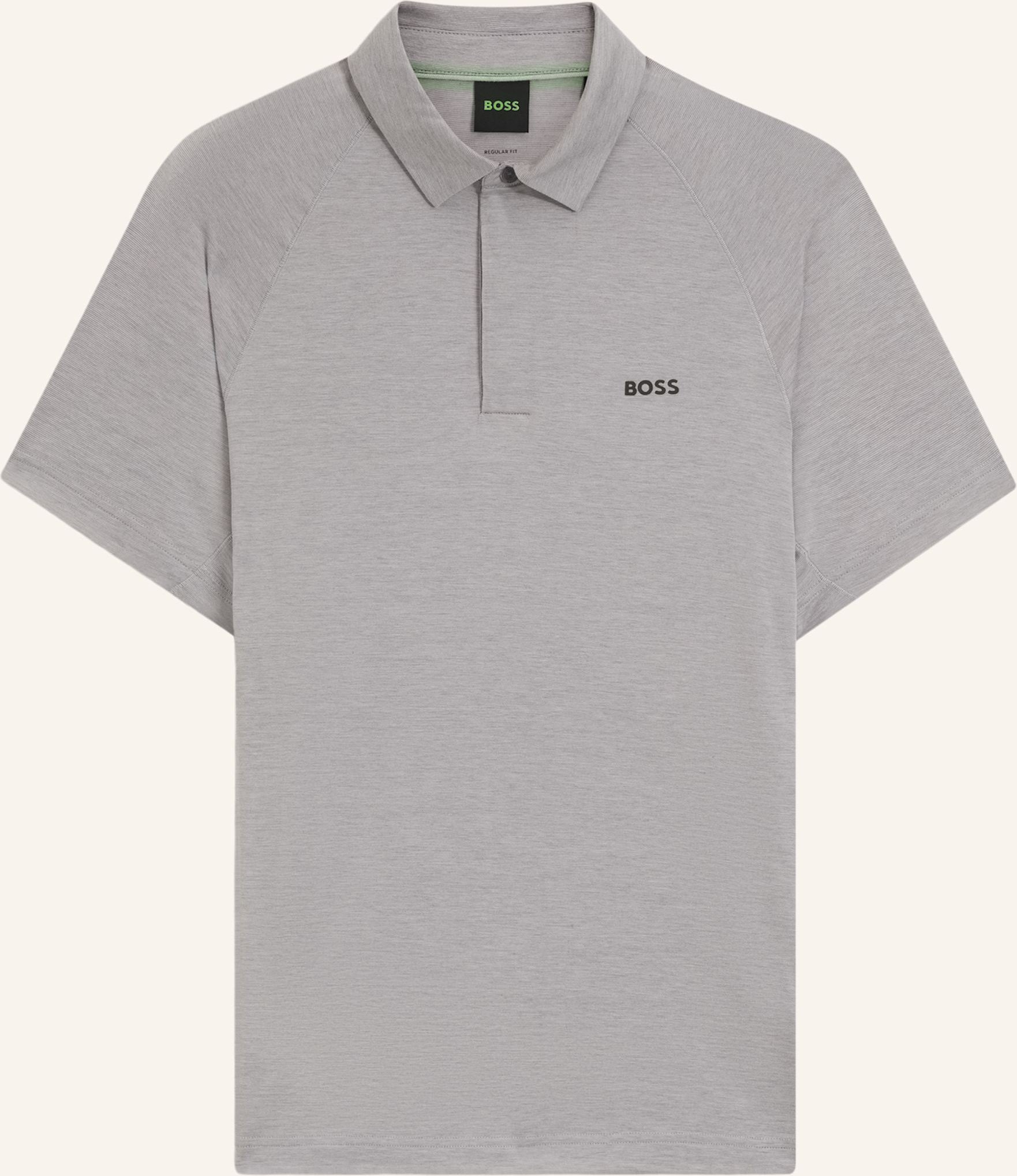 Boss Poloshirt Pl_Tour Wool Slim Fit grau