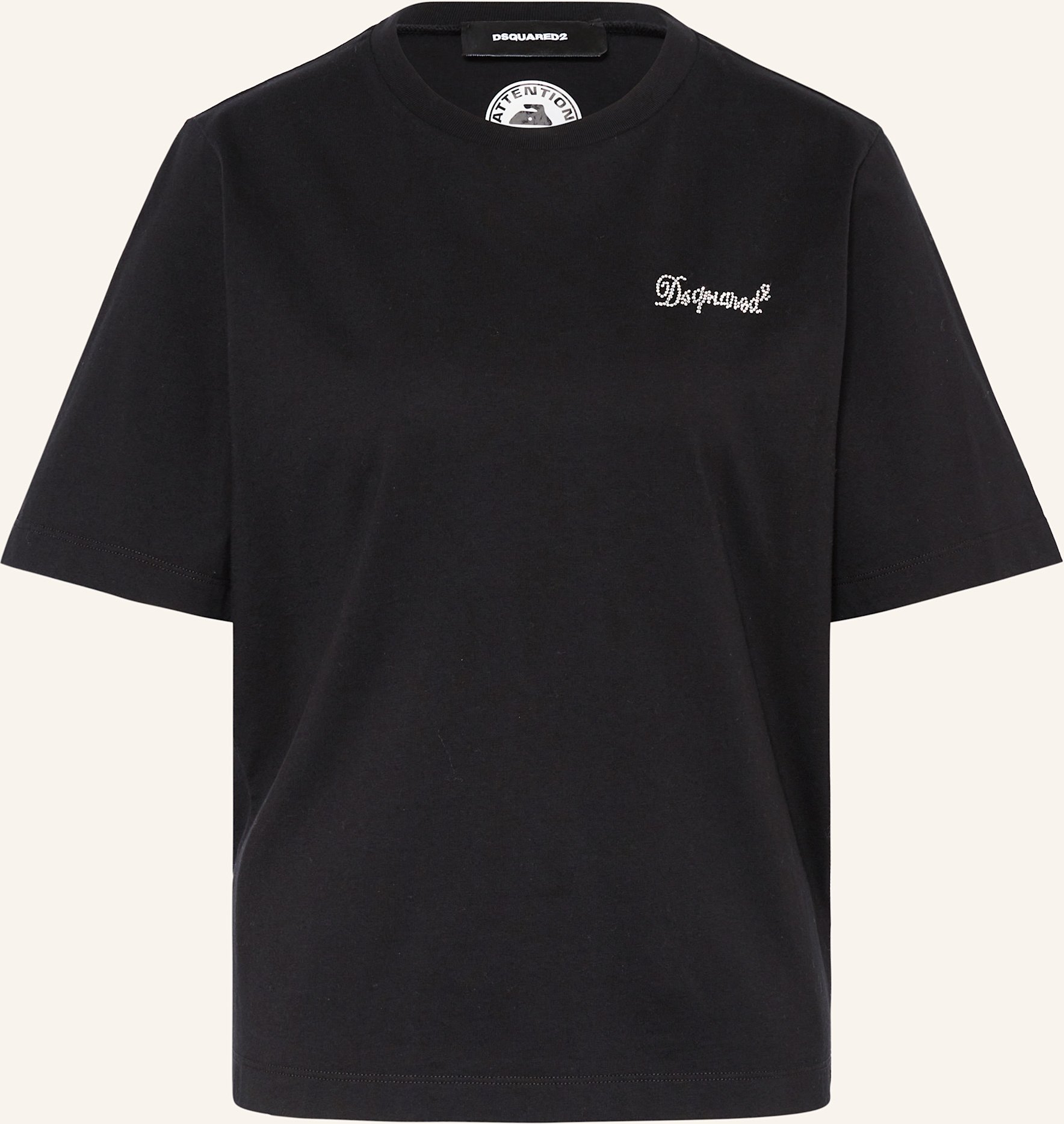 Thumbnail - dsquared2 T-Shirt Mit Schmucksteinen schwarz
