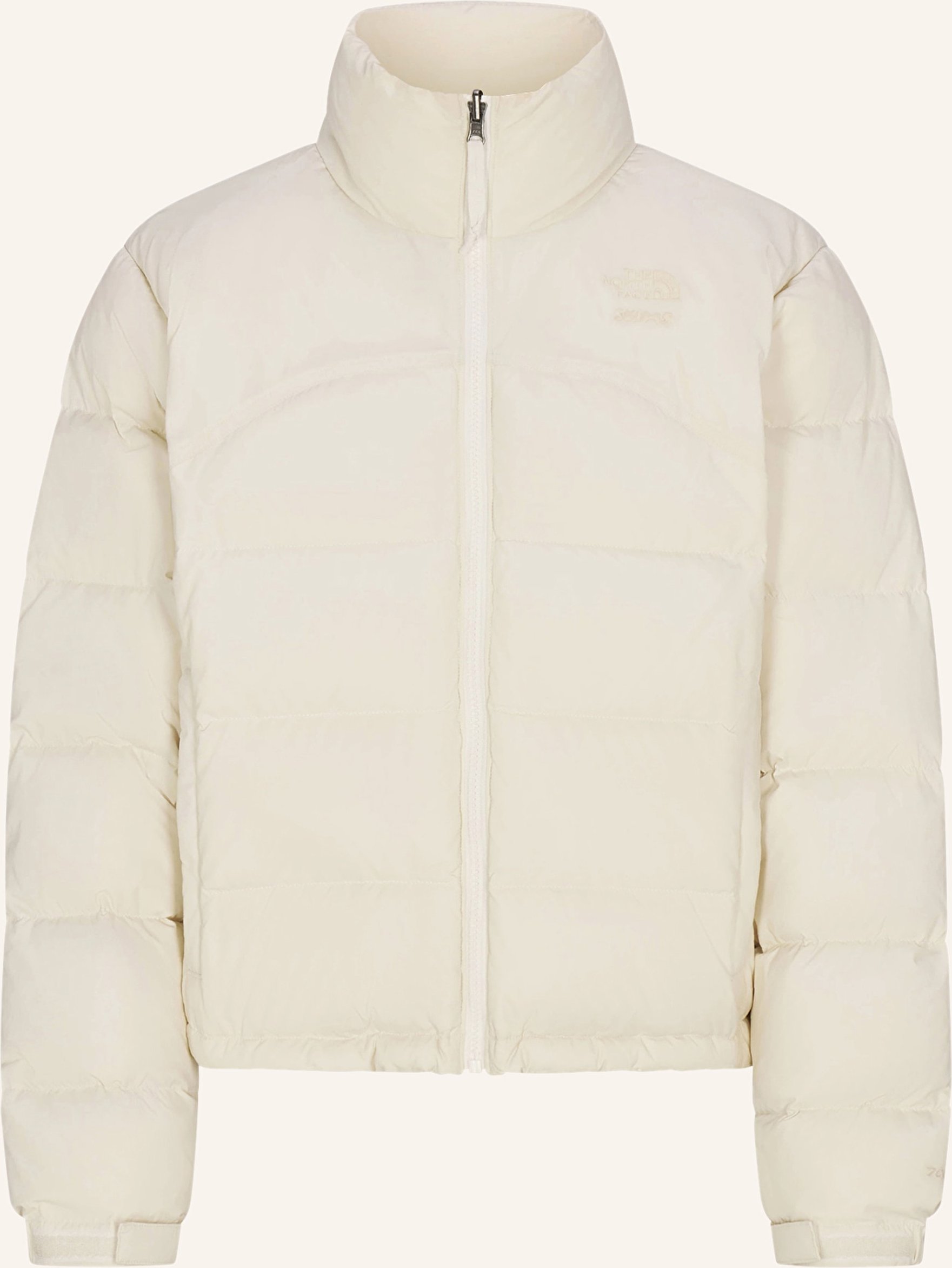 The North Face X Skims Daunenjacke Tnf X Project K 2000 Retro Shrunken Nuptse weiss