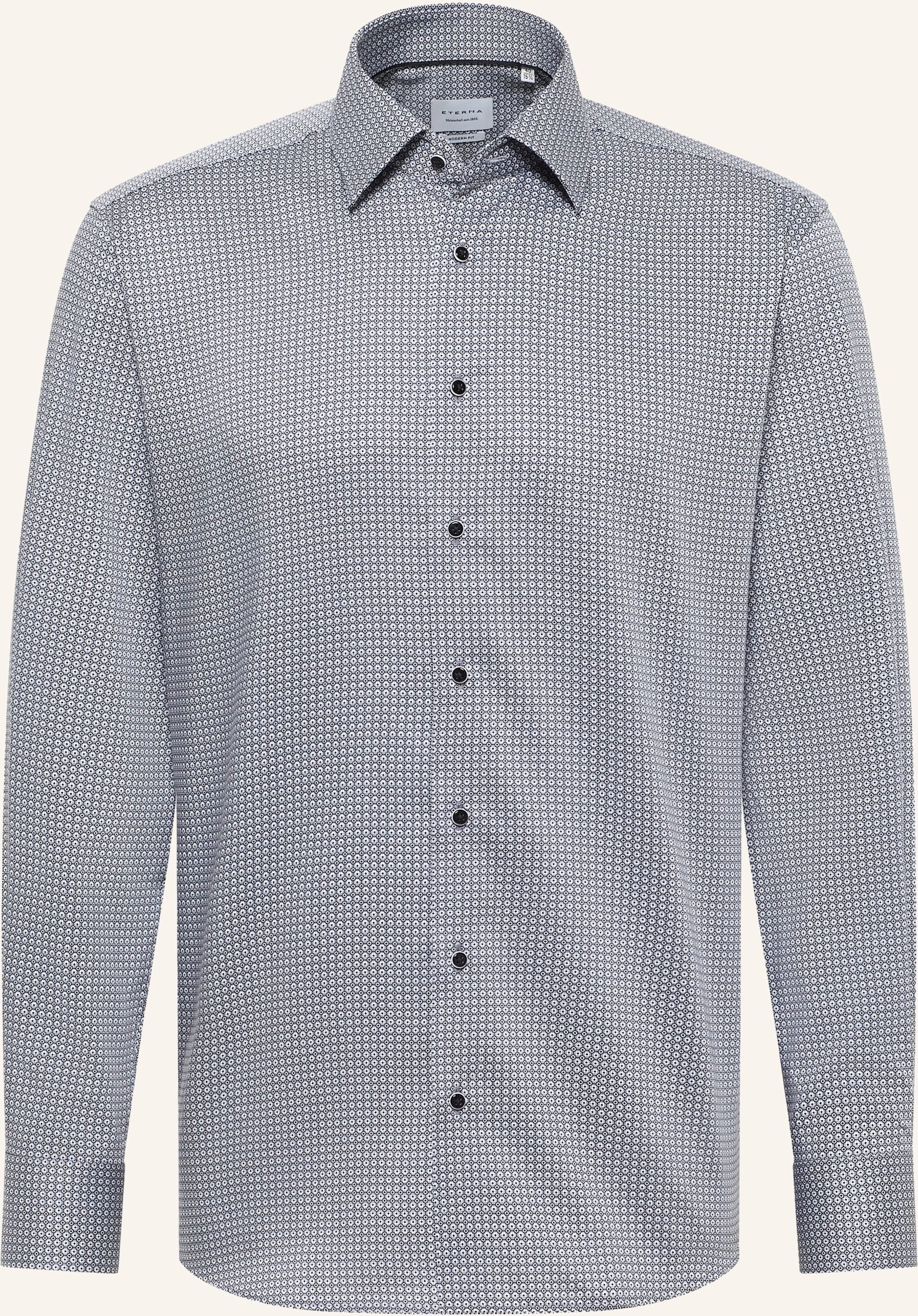 Thumbnail - Eterna Hemd Modern Fit grau