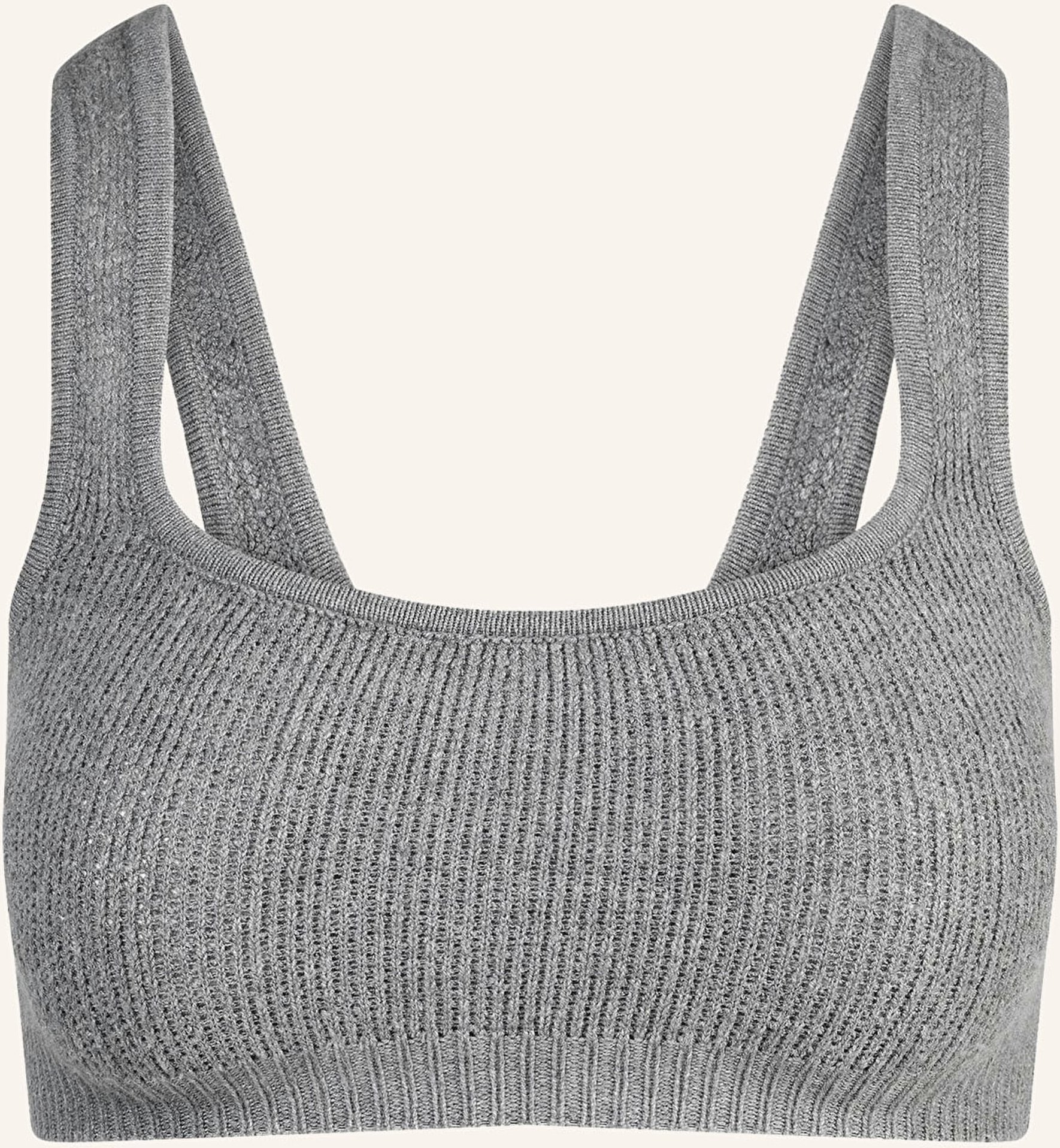 Skims Bustier Textured Knit grau