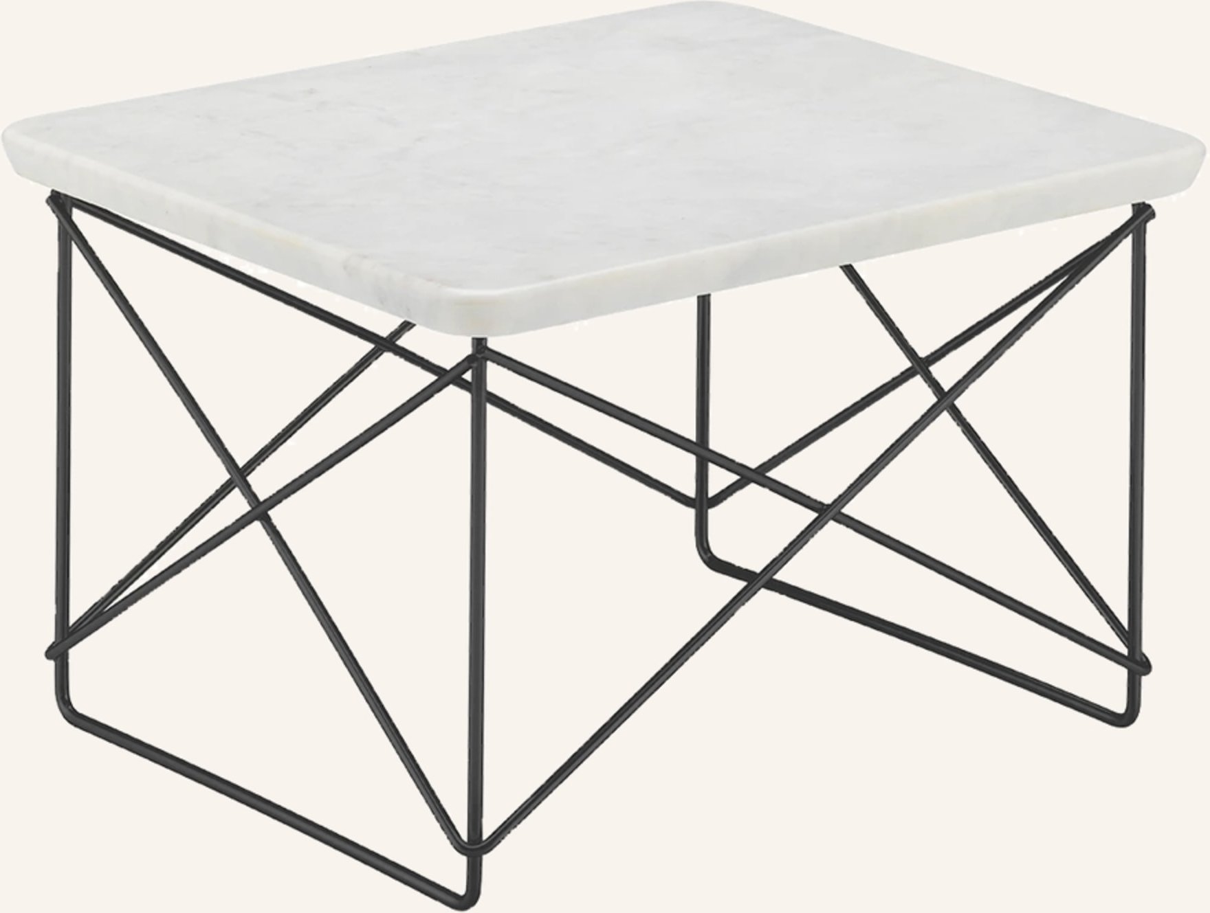 Vitra Beistelltisch Occasional Table Ltr schwarz