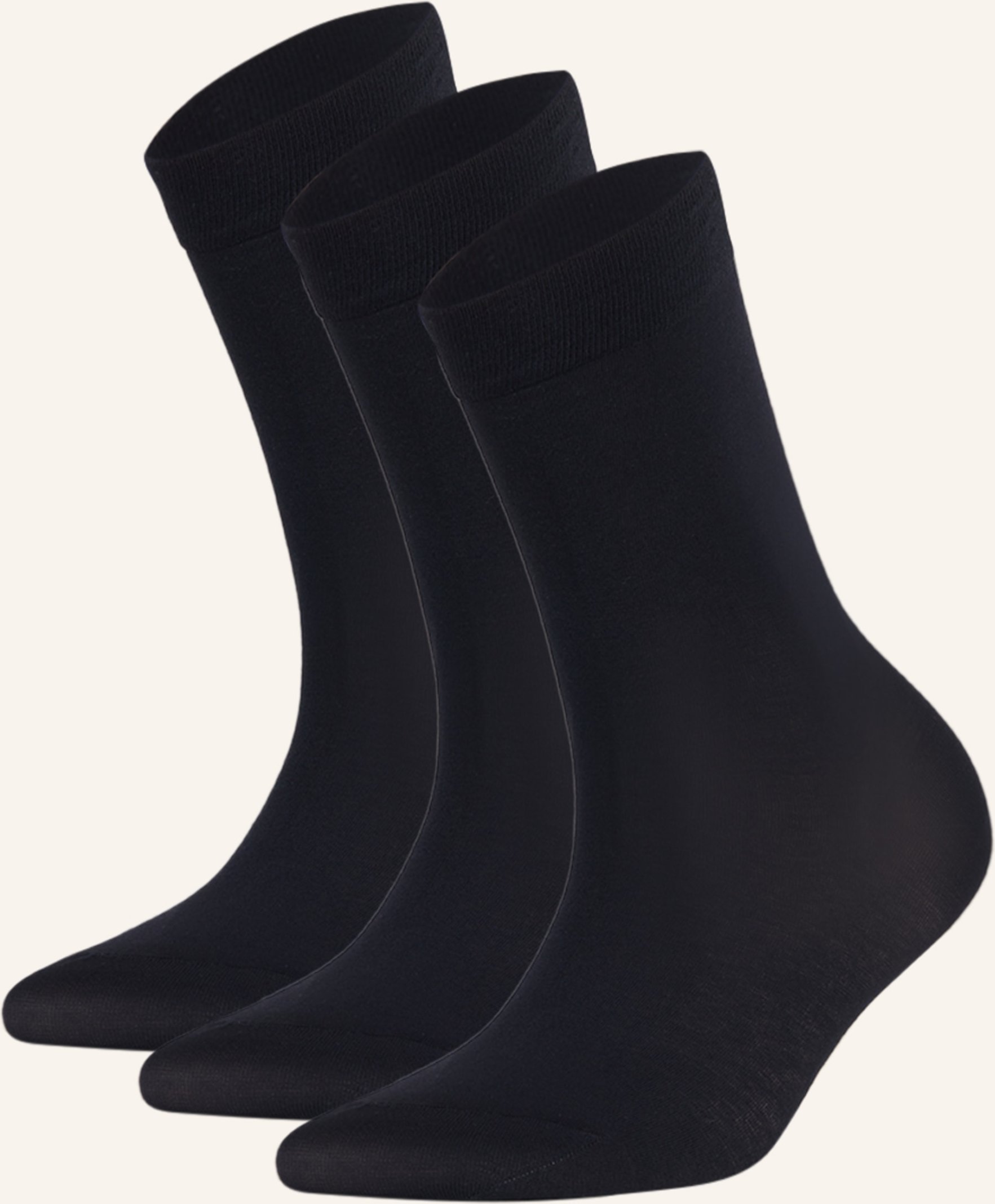 Thumbnail - Falke 3er-Pack Strümpfe Cotton Touch blau