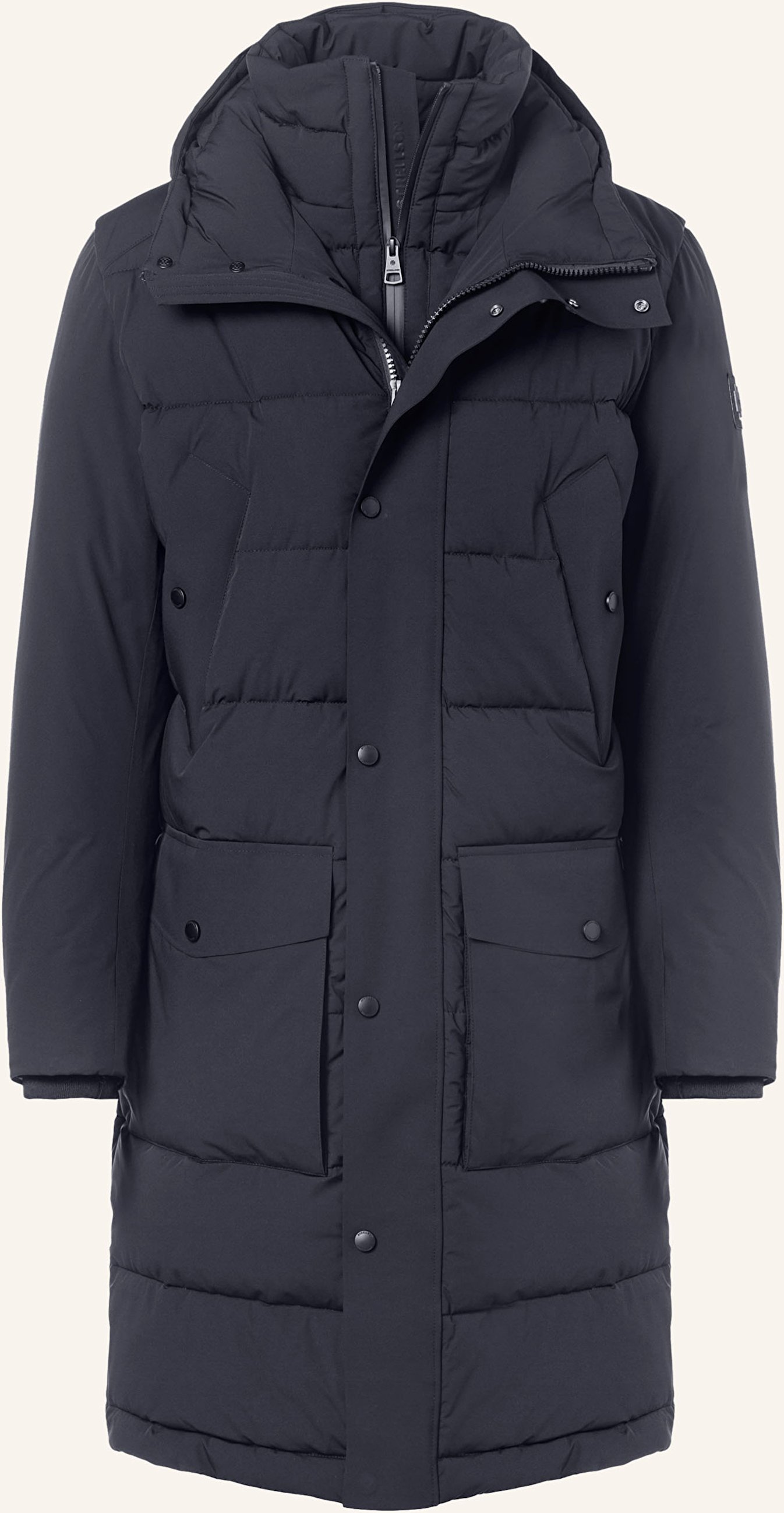 Strellson Steppmantel Crasher Fused blau