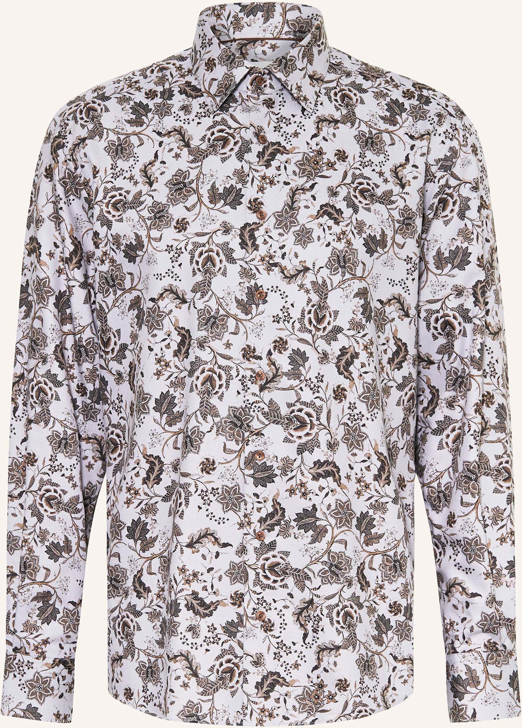 Eterna Hemd Comfort Fit grau