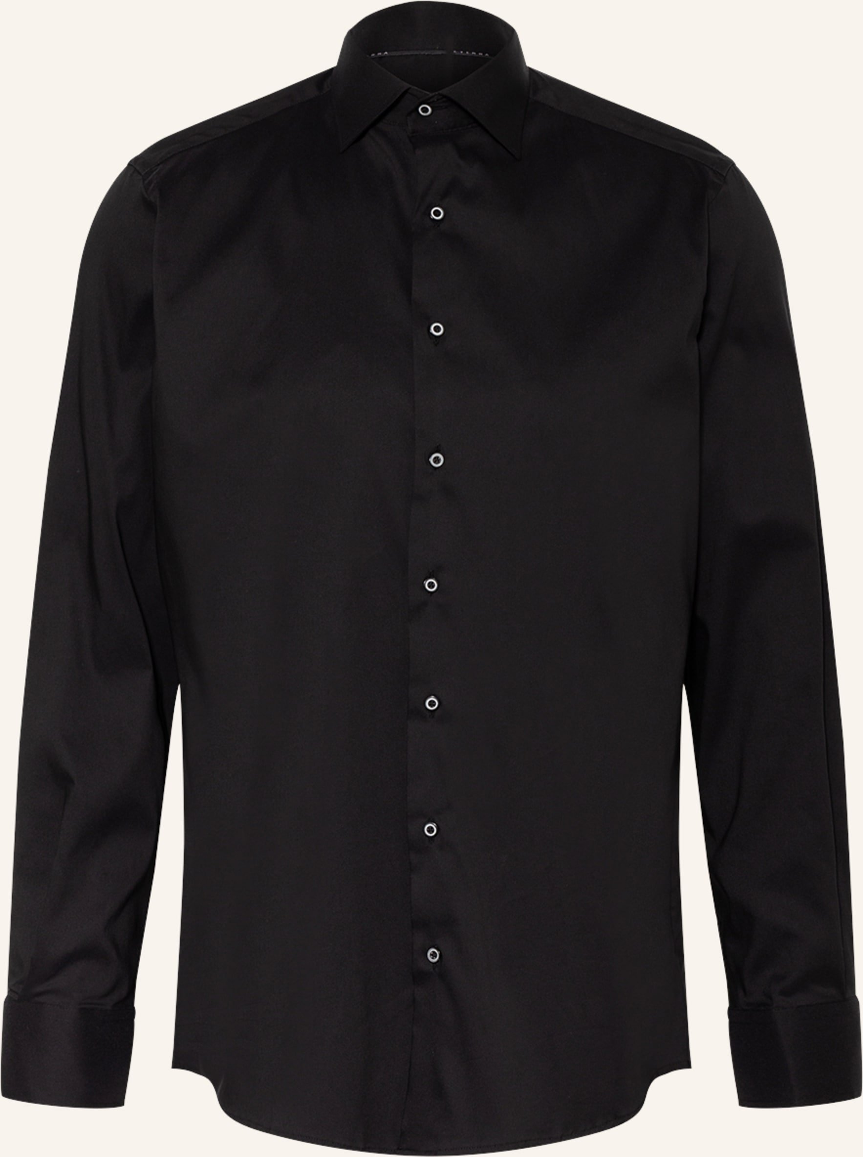 Eterna Hemd Modern Fit schwarz