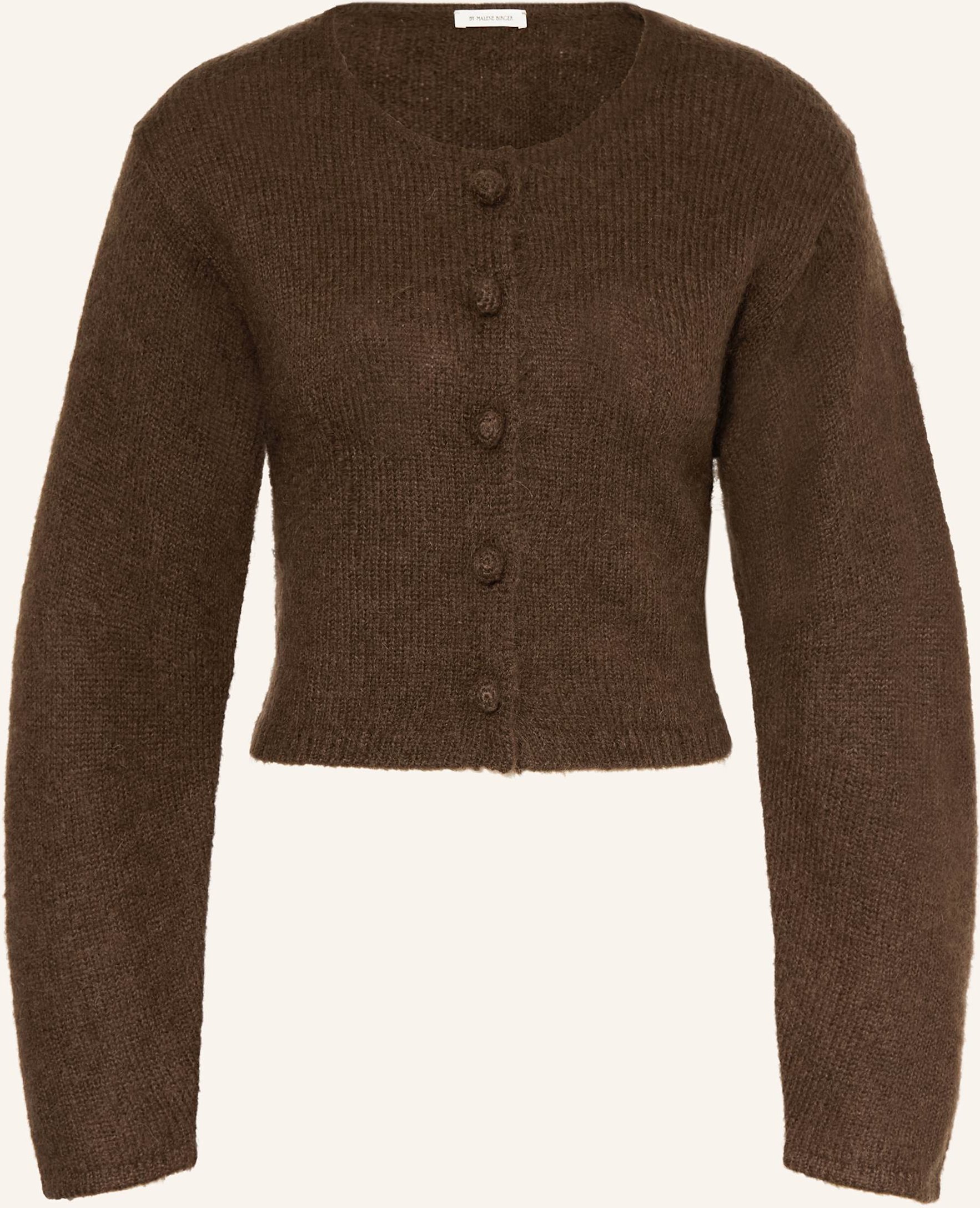 By Malene Birger Strickjacke Zharea Mit Mohair braun