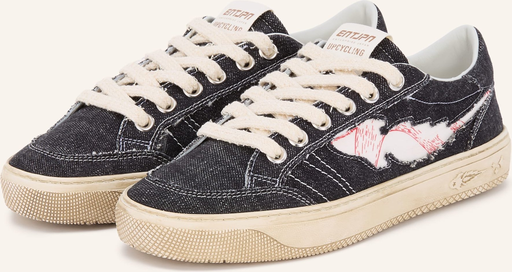 Enterprise Japan Sneaker Jupiter Rocket 12 schwarz