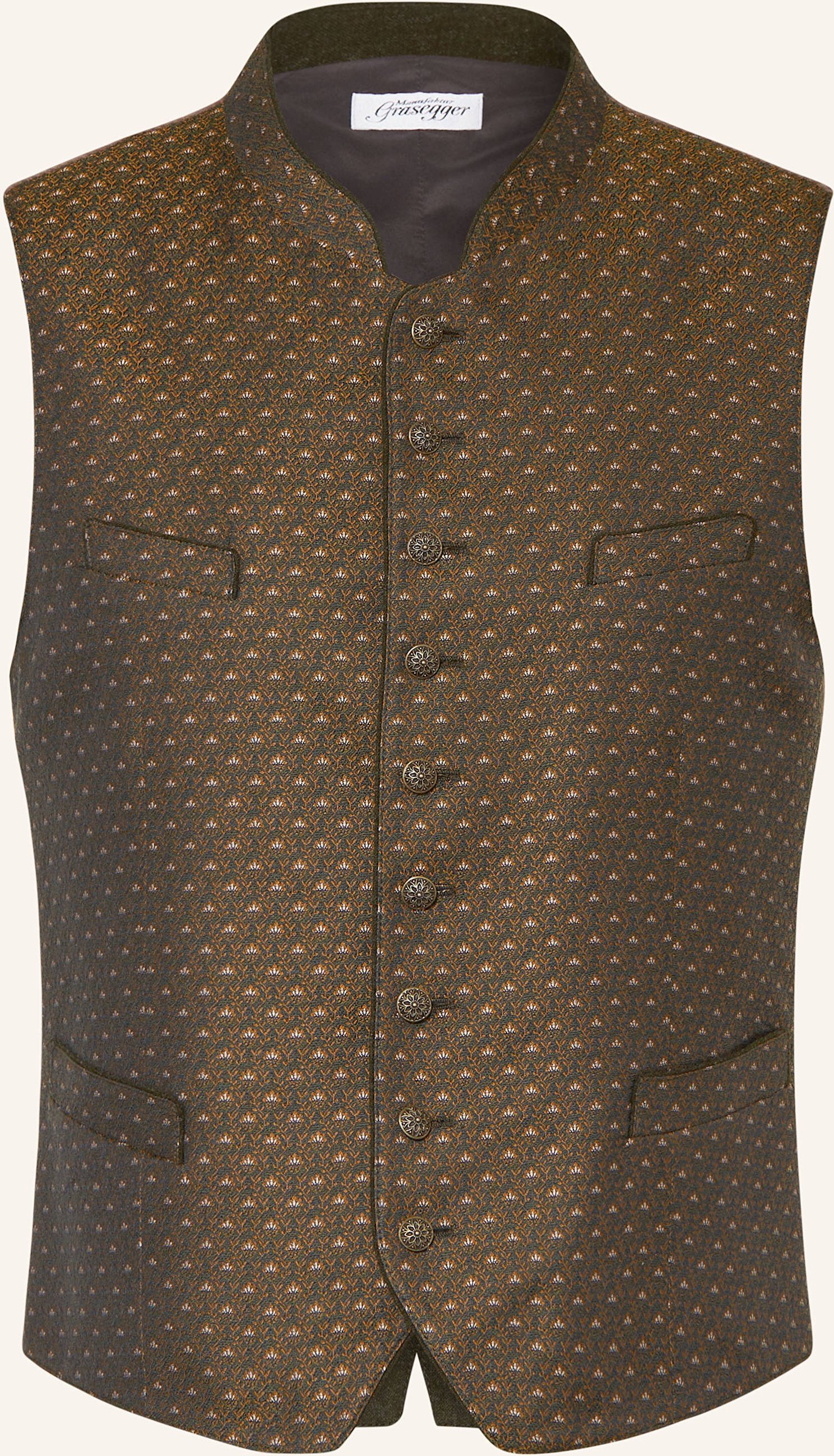 Grasegger Trachtenweste Voitl gruen