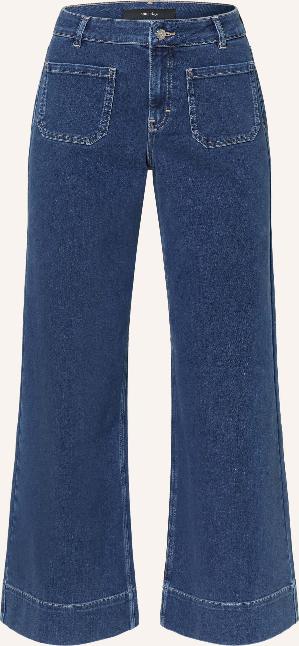 Someday Wide Leg Jeans Cellma blau