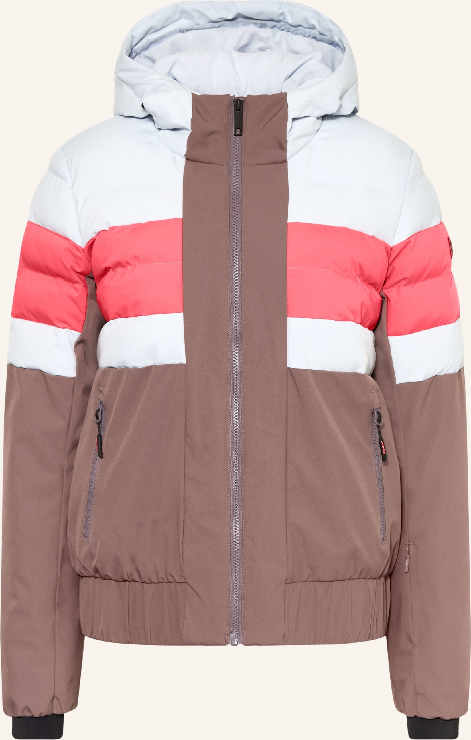 Ziener Skijacke Tindia braun