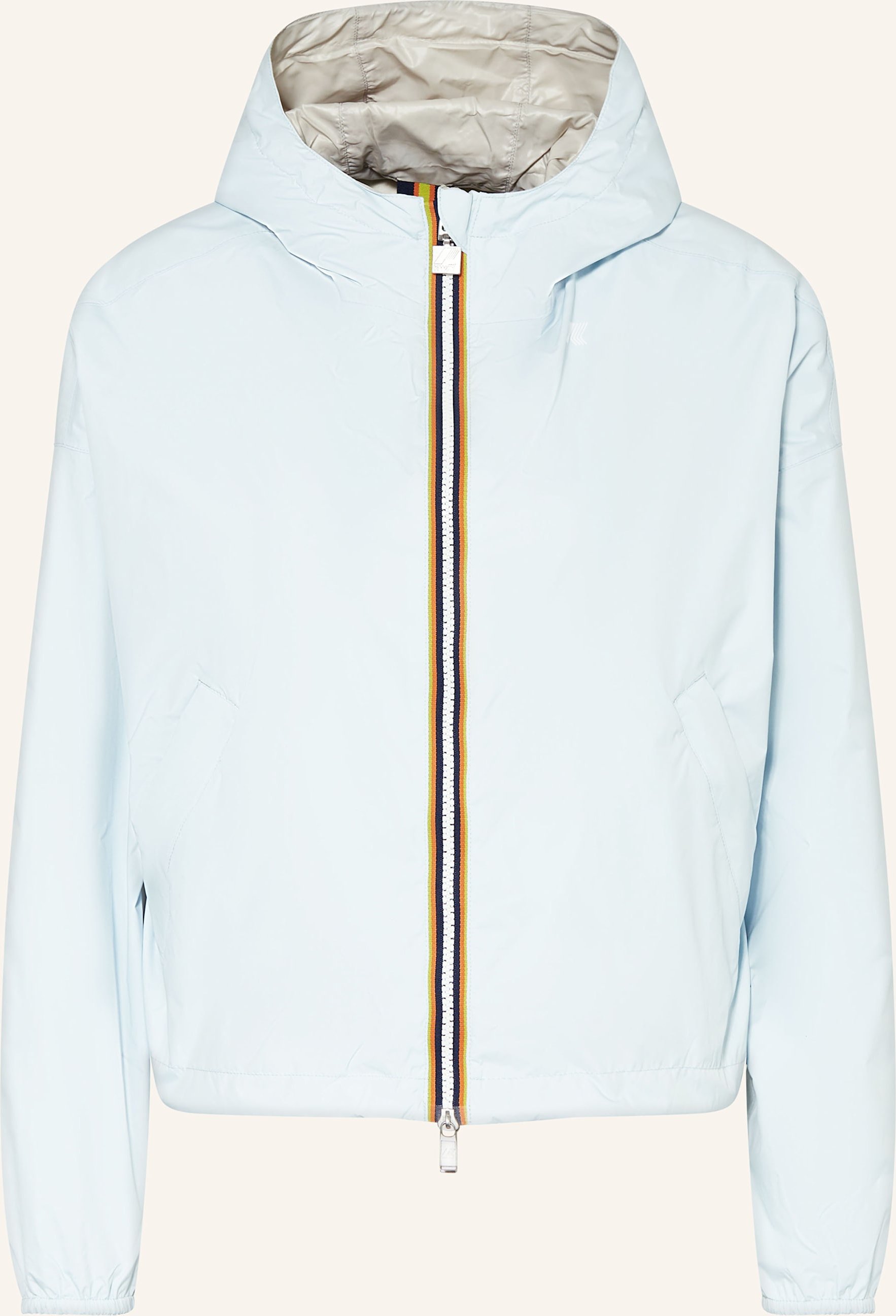 K-Way Jacke Laurette Zum Wenden blau