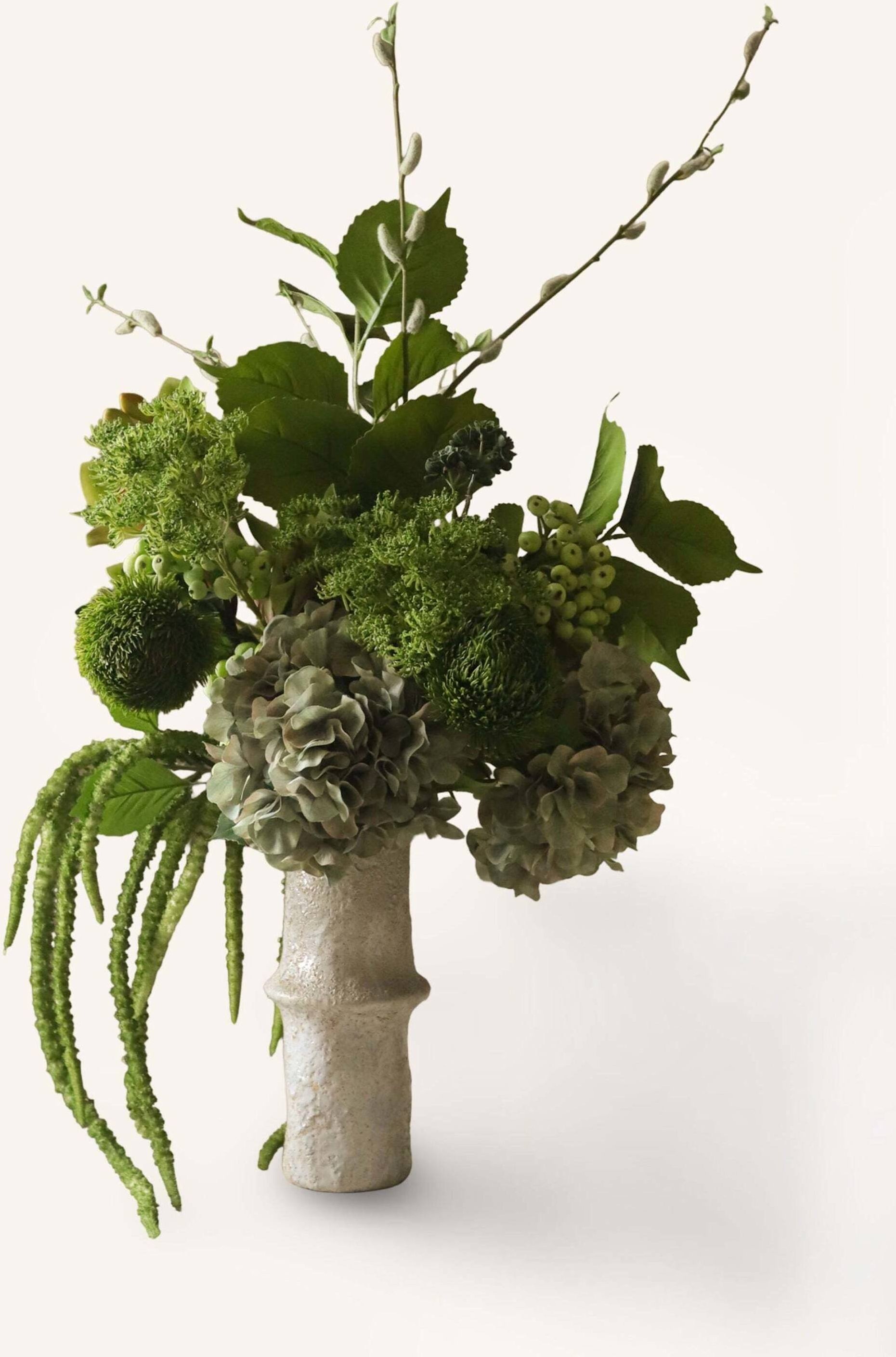 Botané Künstlicher Blumenstrauß Emerald Essence gruen