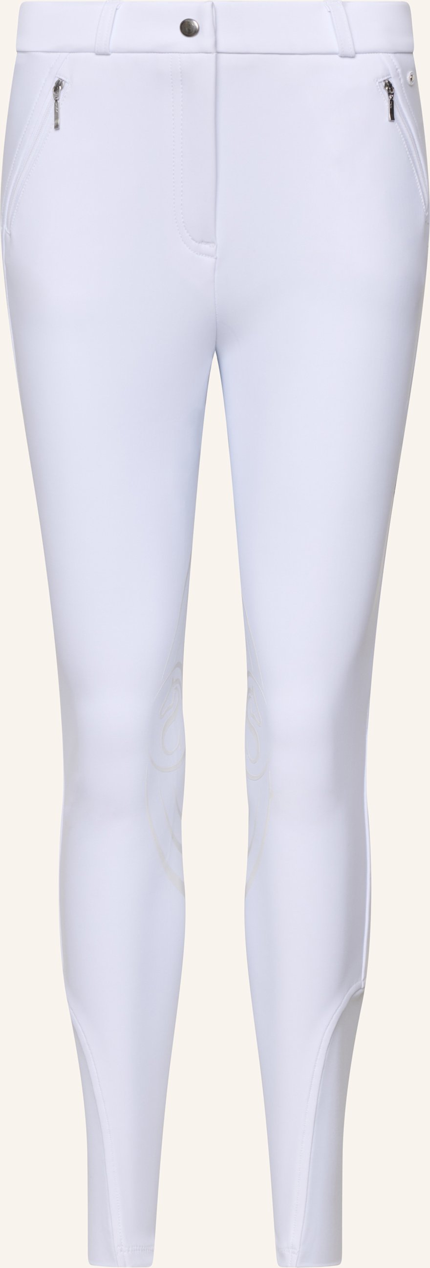 Silver Circle Reithose Biley Knie-Grip weiss