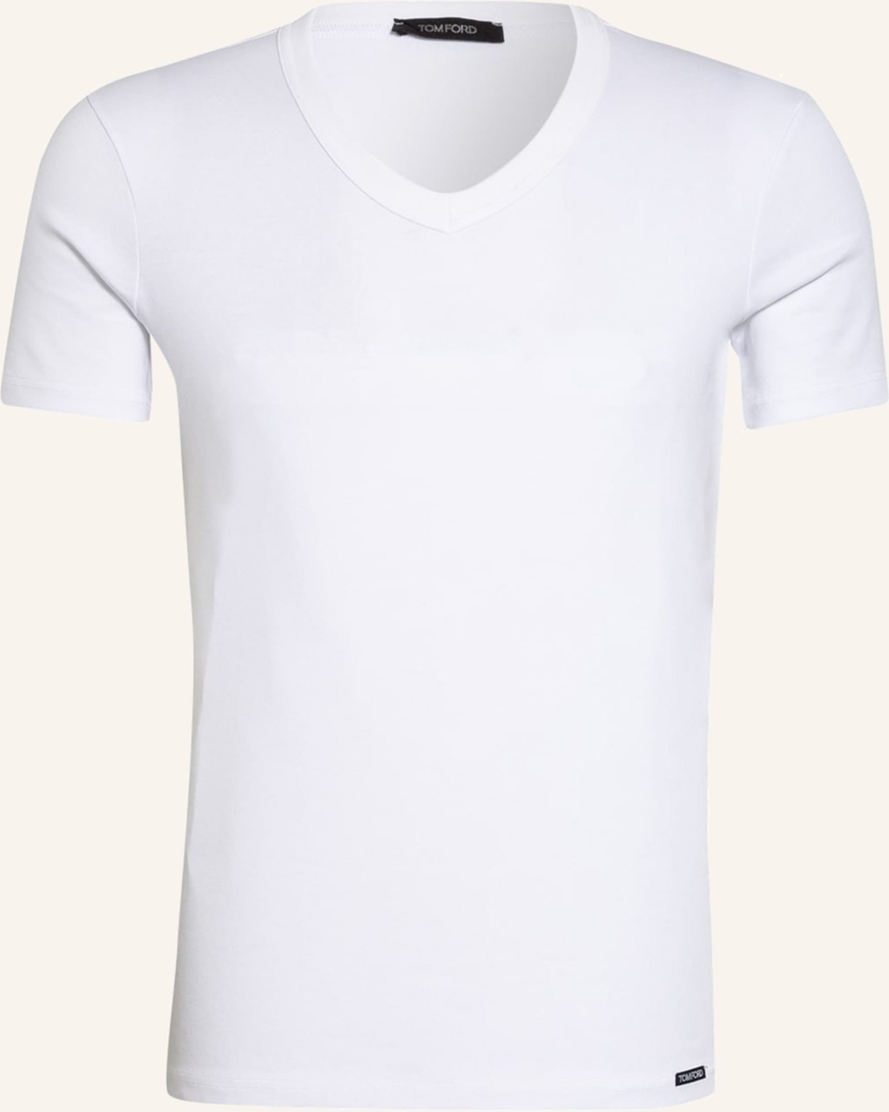Tom Ford V-Shirt weiss