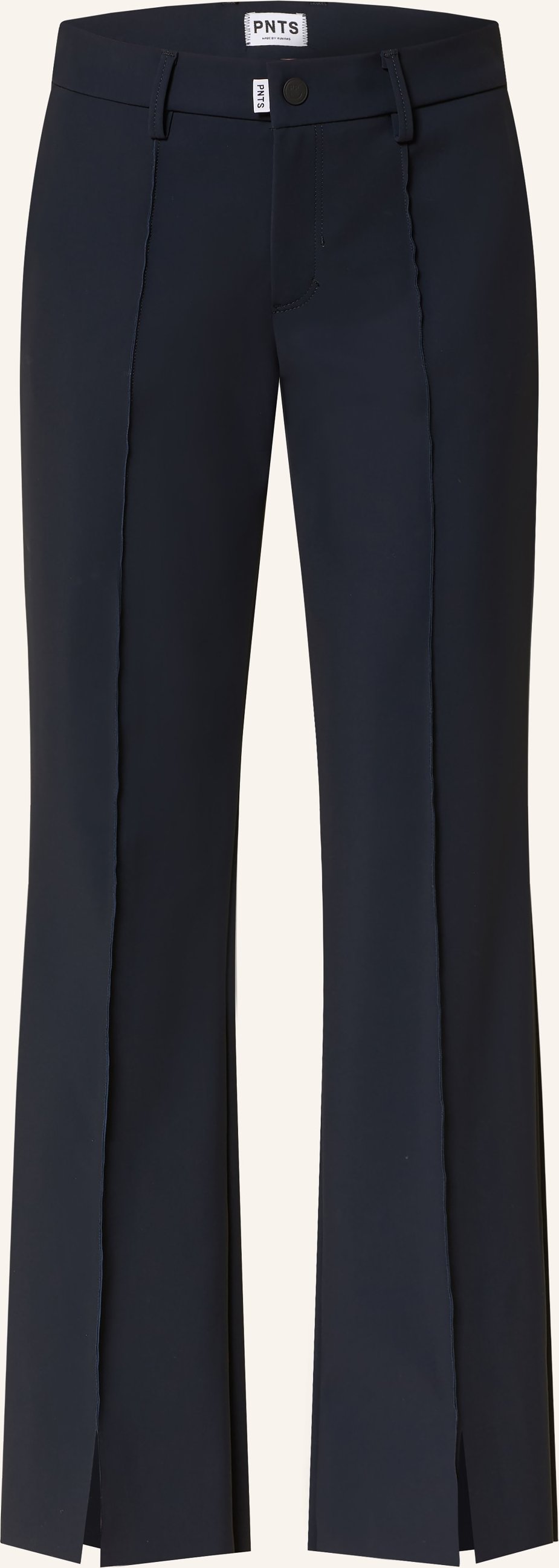 Pnts Marlenehose The Baggy Pleat blau