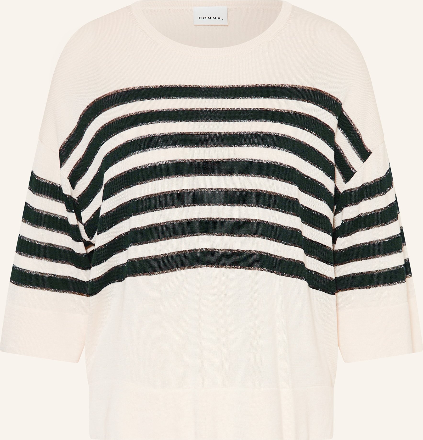 Comma Strickshirt weiss