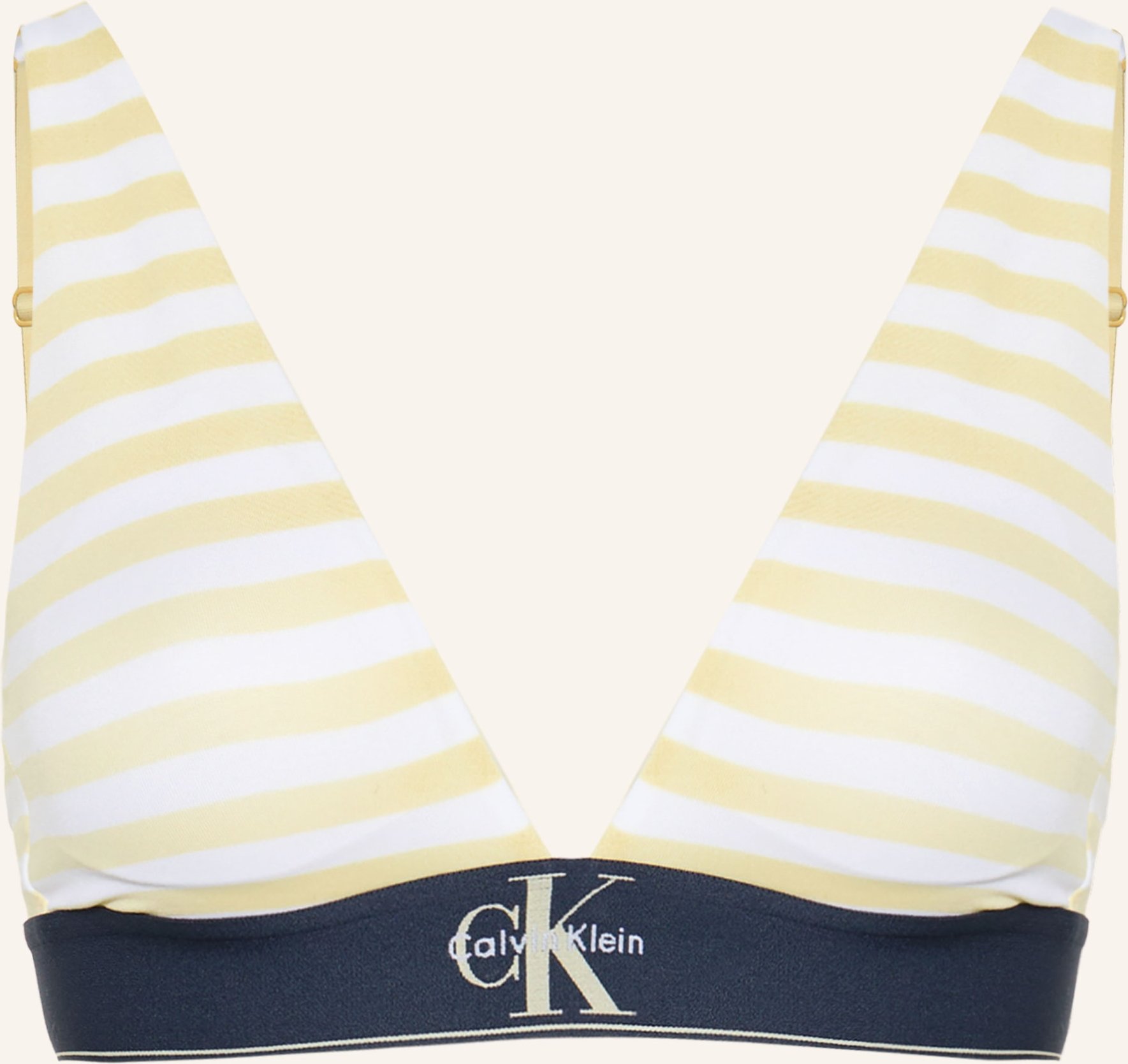 Calvin Klein Triangel-Bh gelb