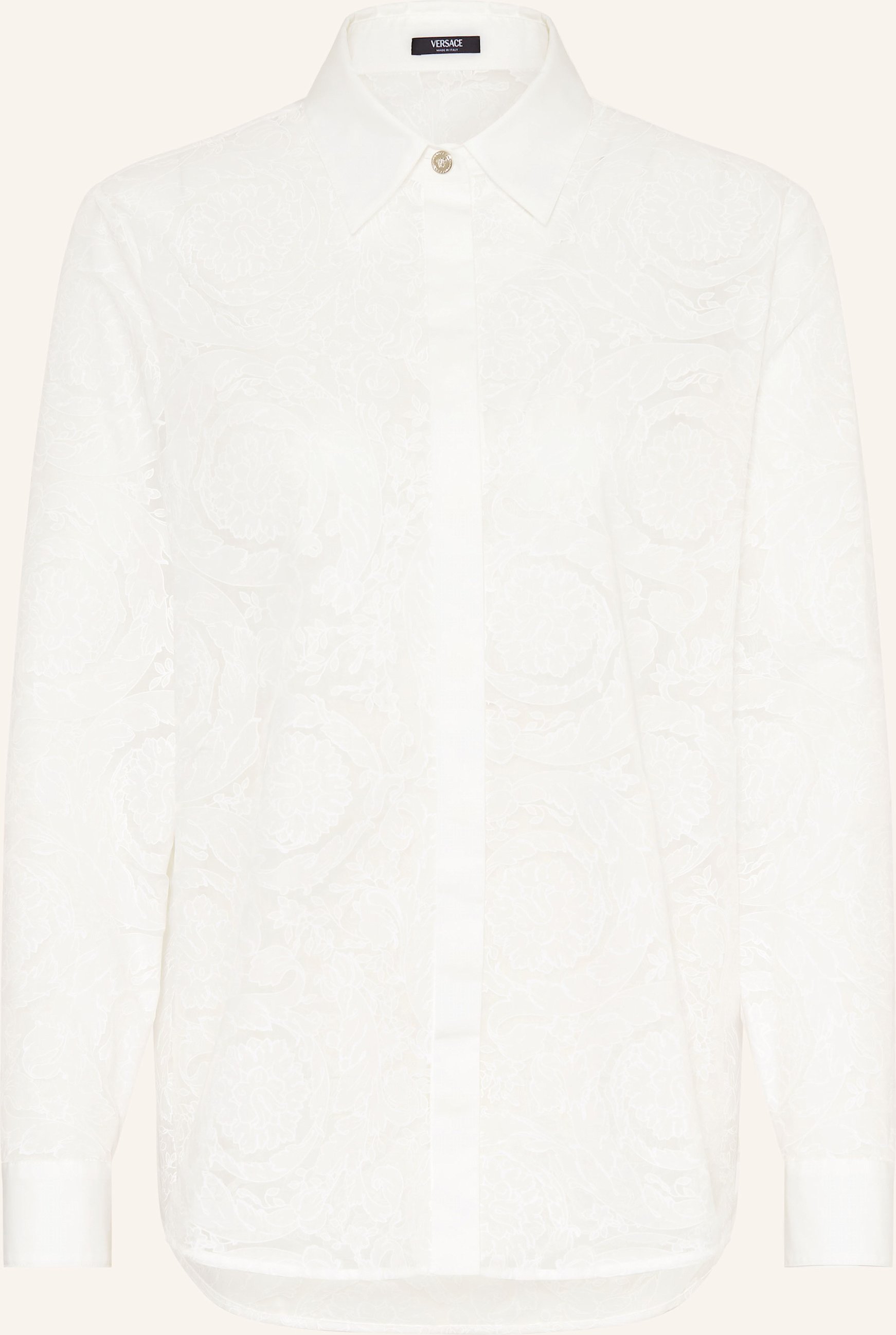 Thumbnail - Versace Hemdbluse Barocco weiss