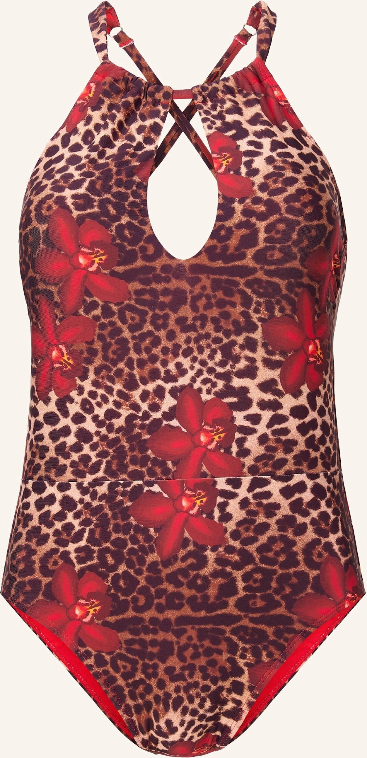 Lingadore Badeanzug rot