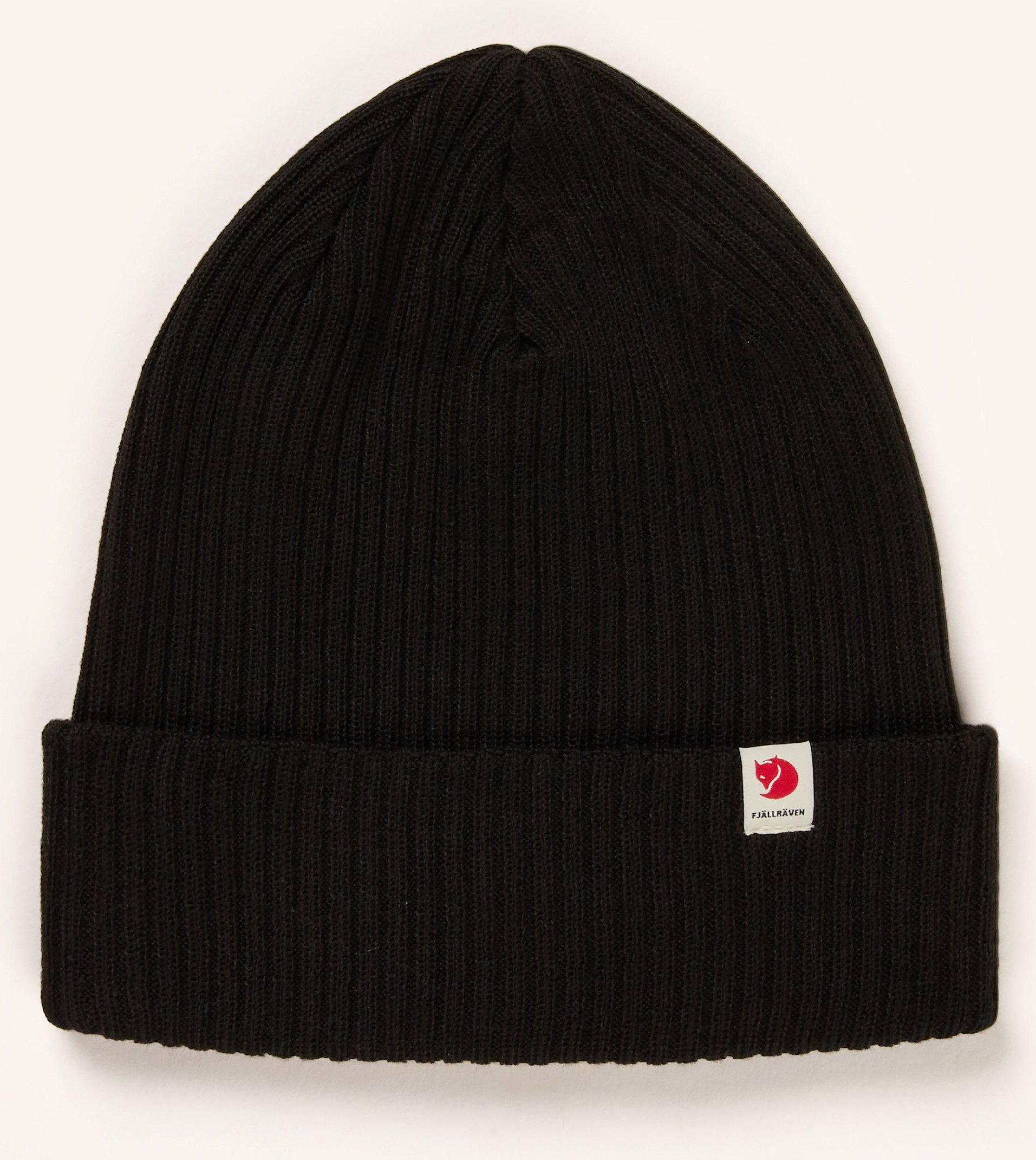 Fjällräven Mütze Rib schwarz