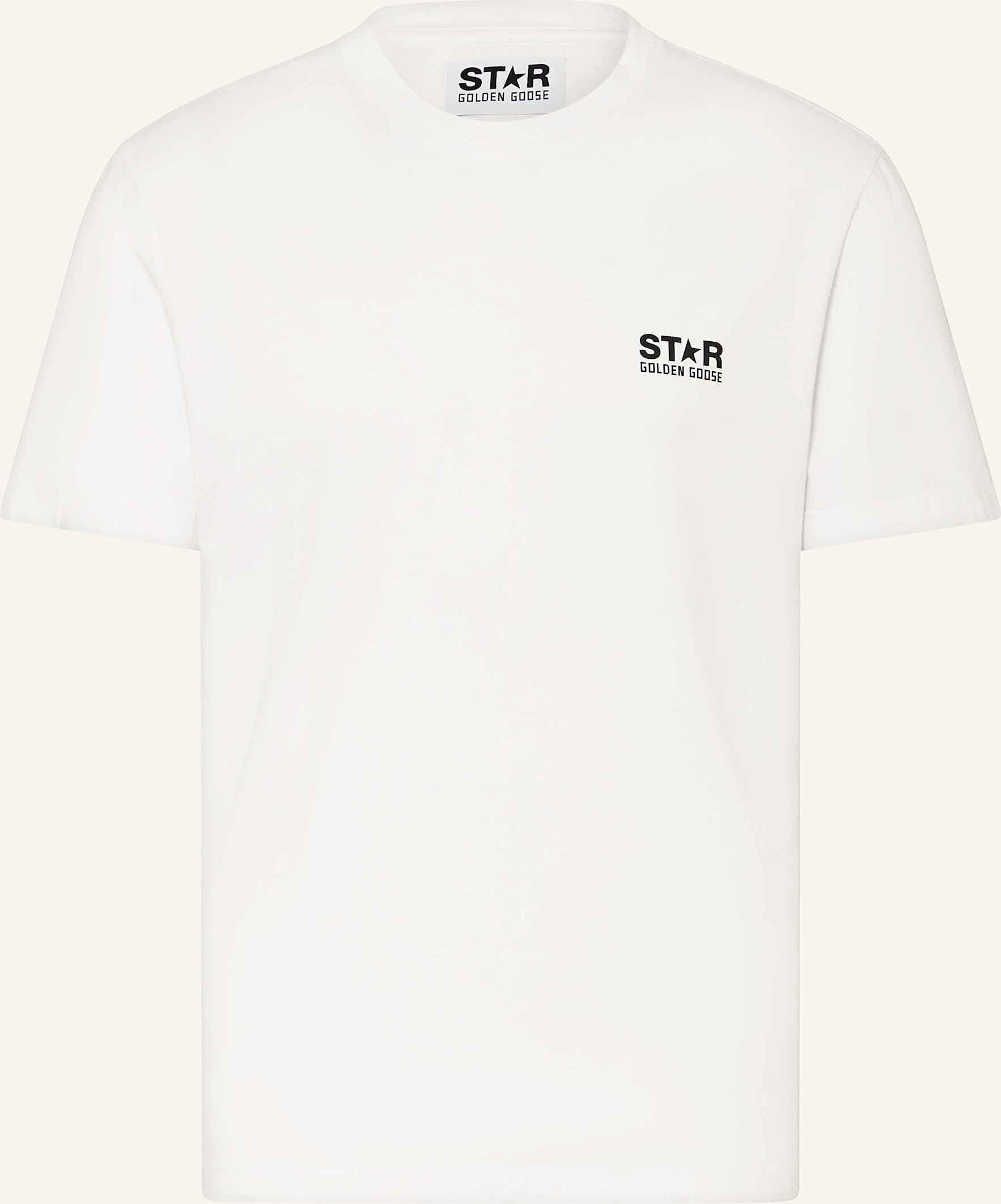Golden Goose T-Shirt Star weiss