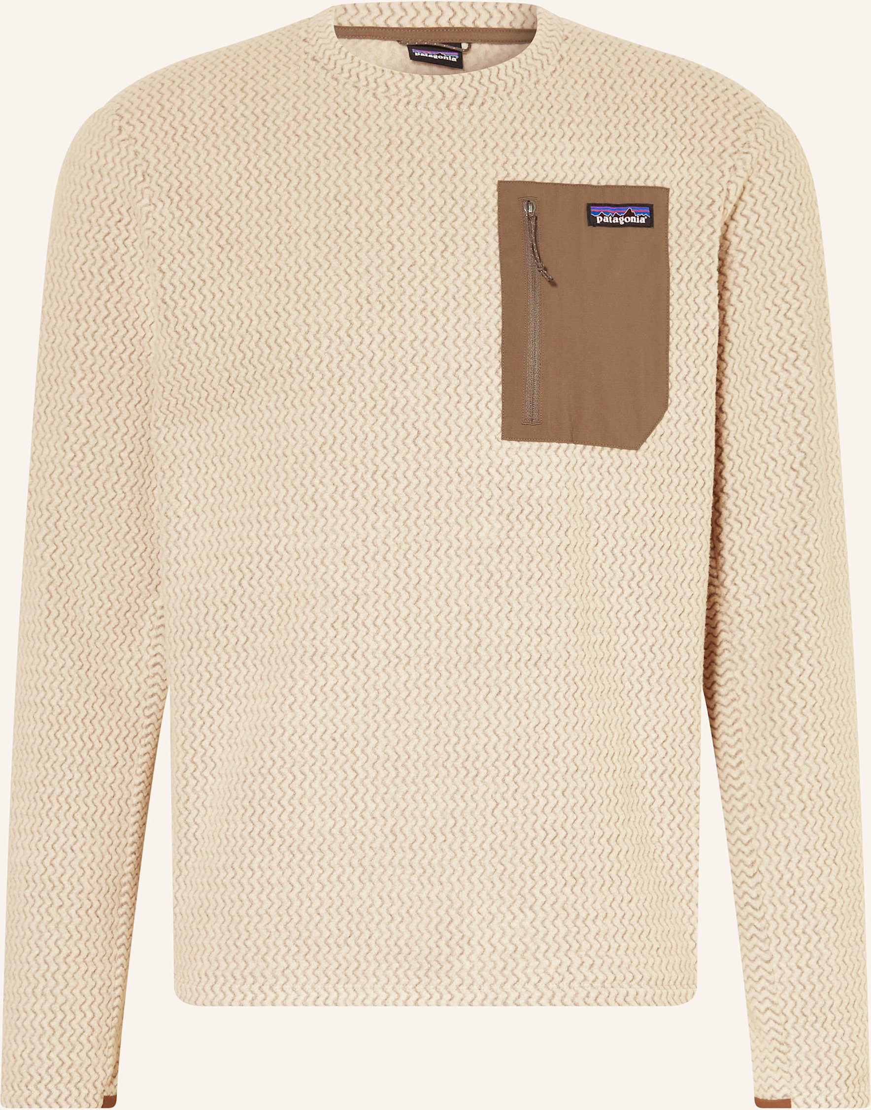 Patagonia Fleecepullover r1® Air beige