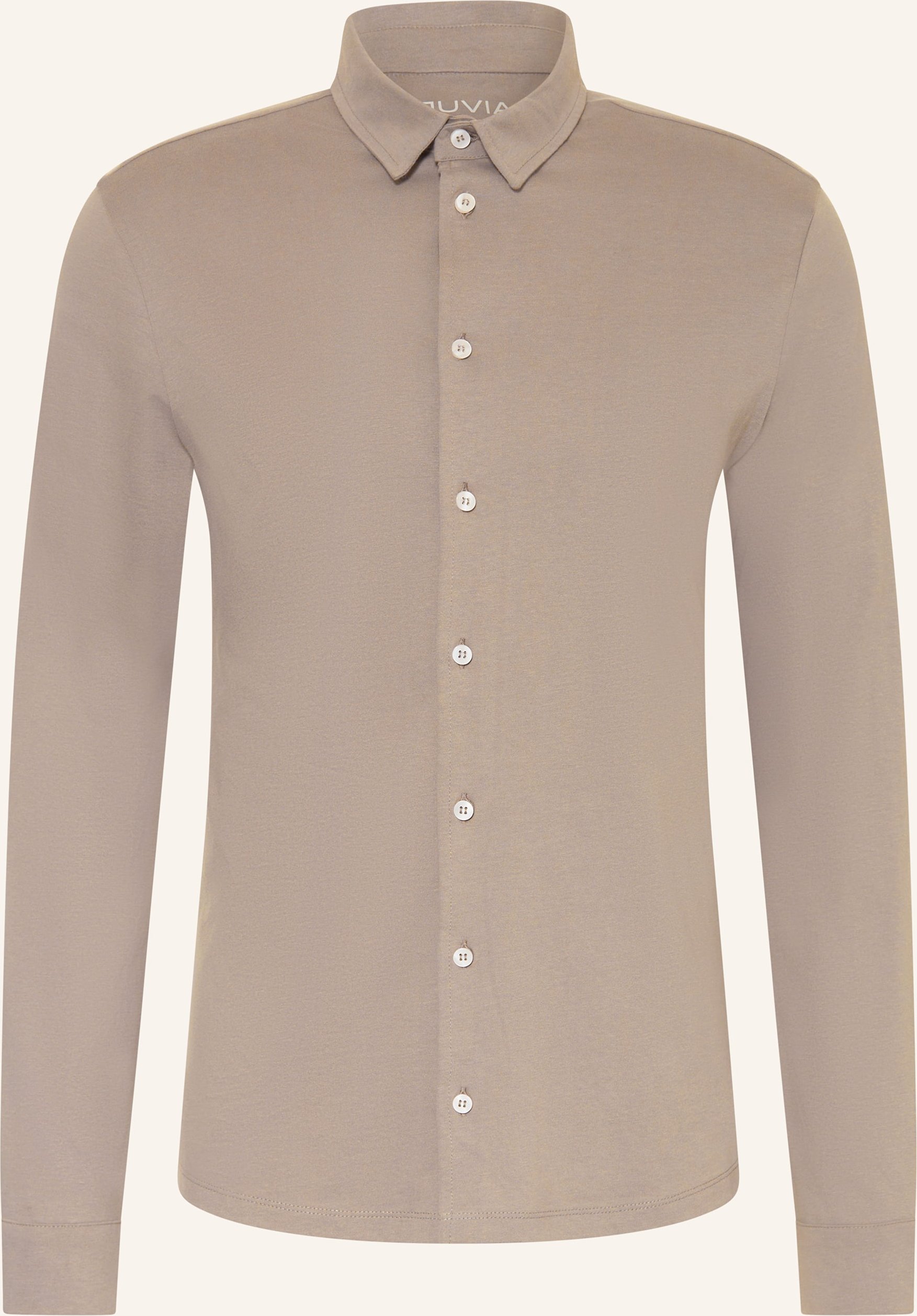 Juvia Jerseyhemd Koa Regular Fit grau