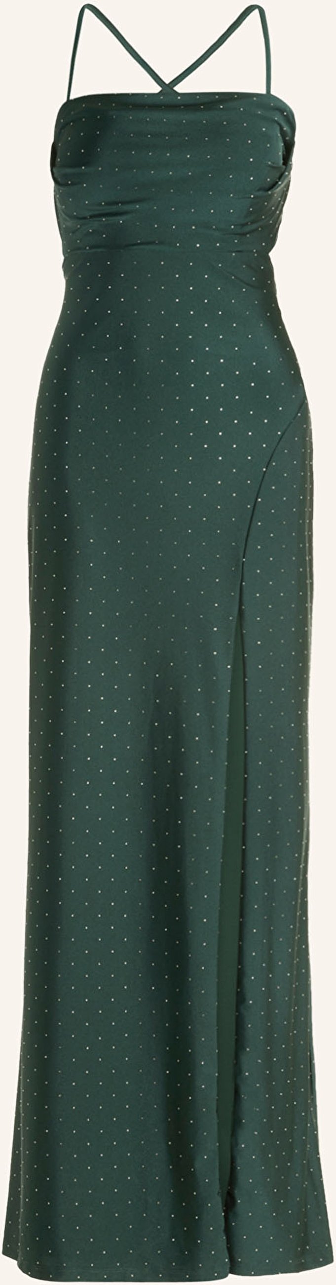 Vm Vera Mont Abendkleid Mit Cut-Outs Und Schmucksteinen gruen