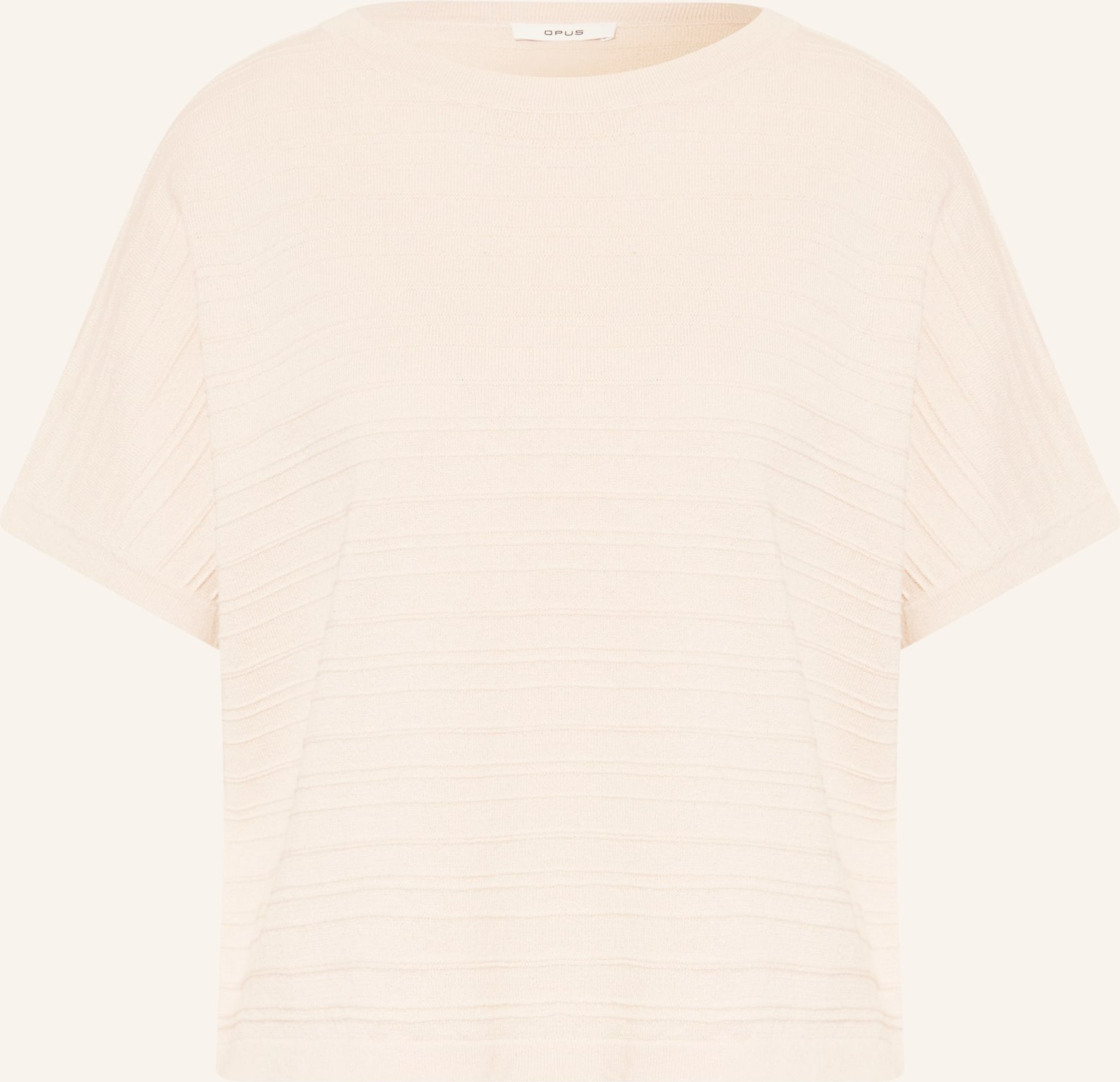 Opus Strickshirt Parzi weiss