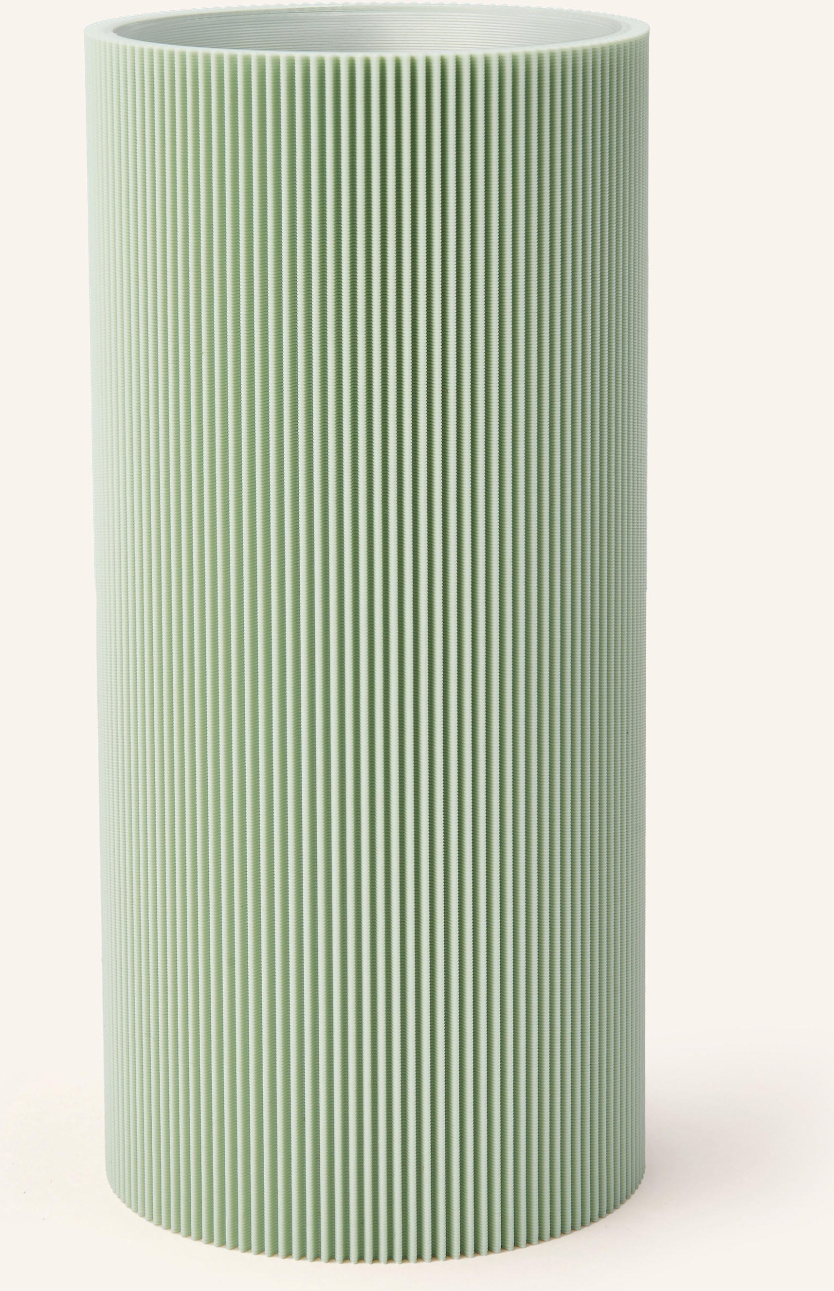 Dennismaass Vase Gerade Medium gruen