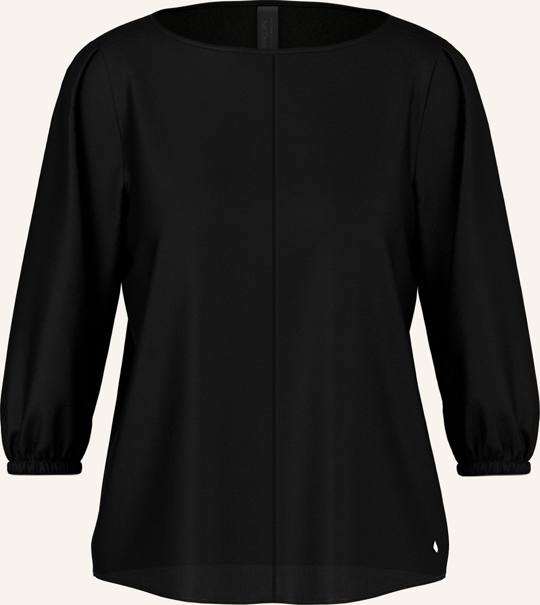 Marc Cain Seidenbluse Mit 3/4-Arm schwarz