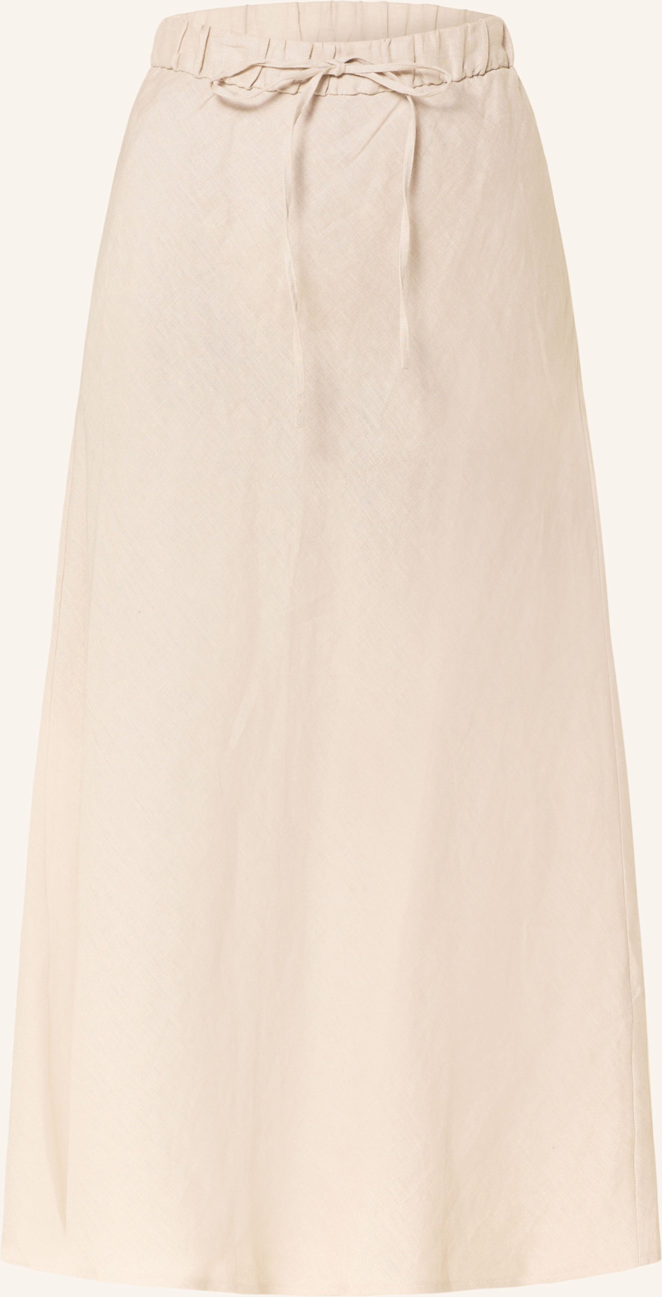 Thumbnail - Reiss Leinenrock Roxi beige