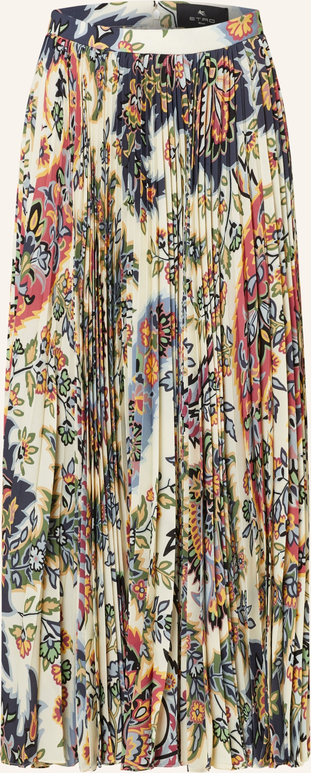 Etro Plisseerock beige