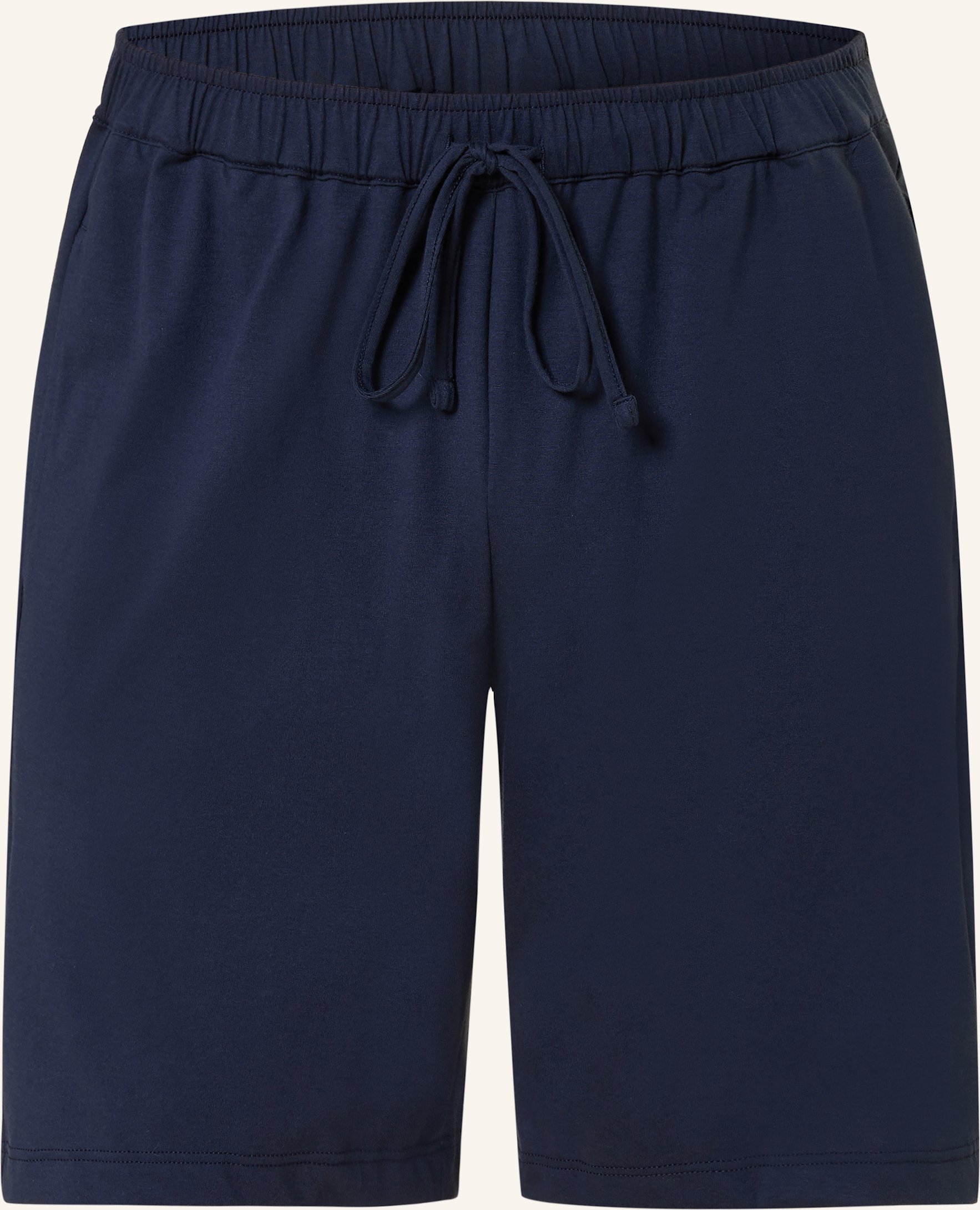 Hanro Schlafshorts Night & Day blau
