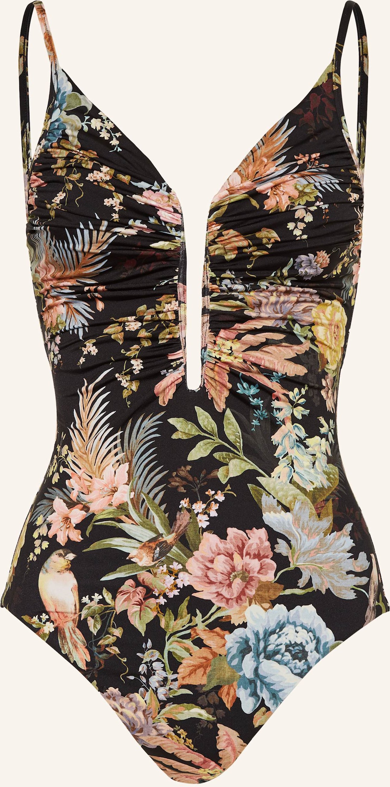Zimmermann Badeanzug Tallow schwarz