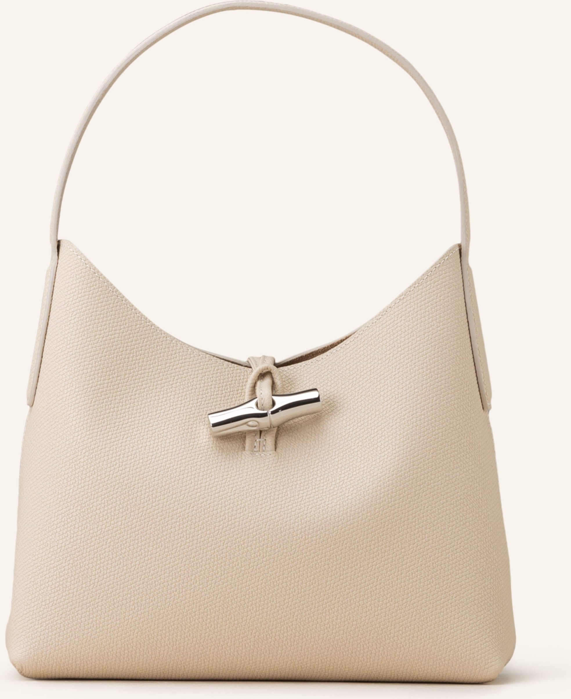 Longchamp Beuteltasche Roseau beige