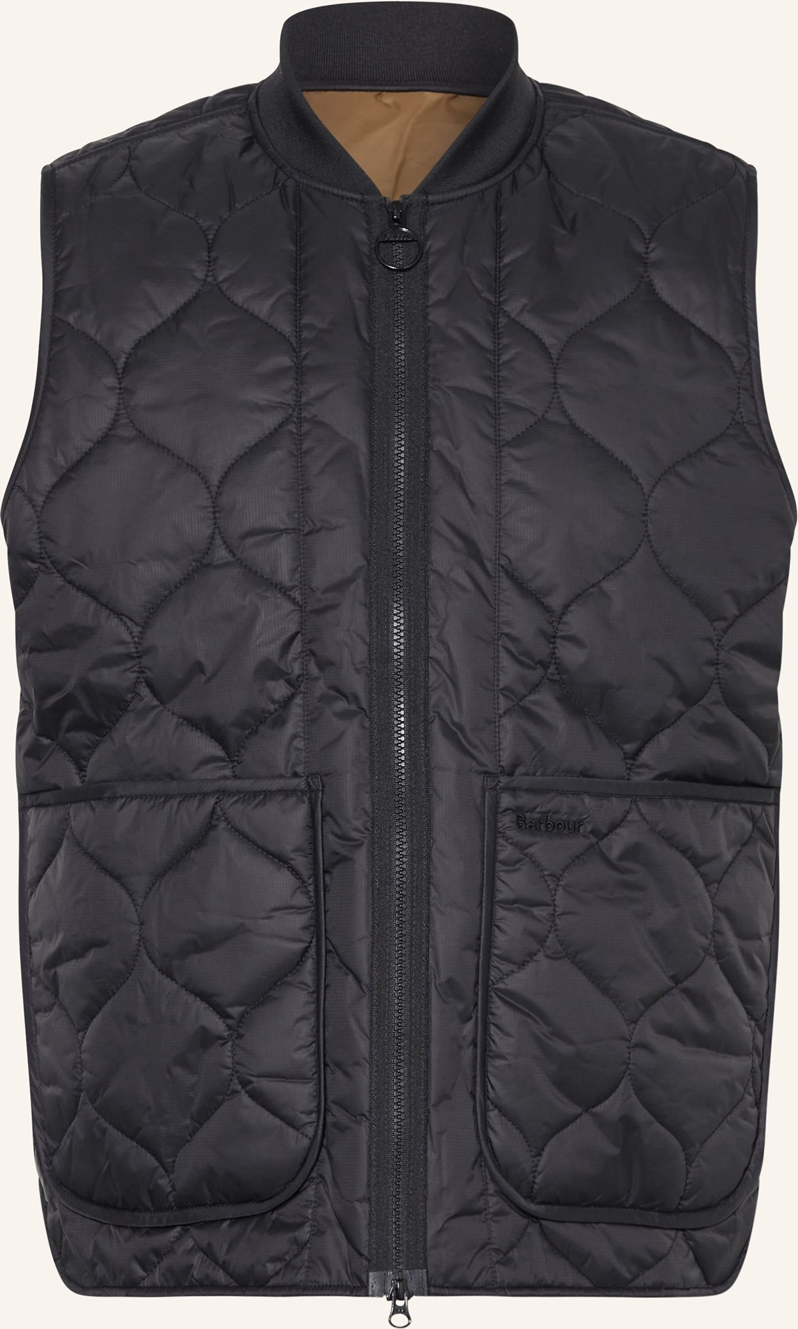 Barbour Steppweste Liddesdale schwarz