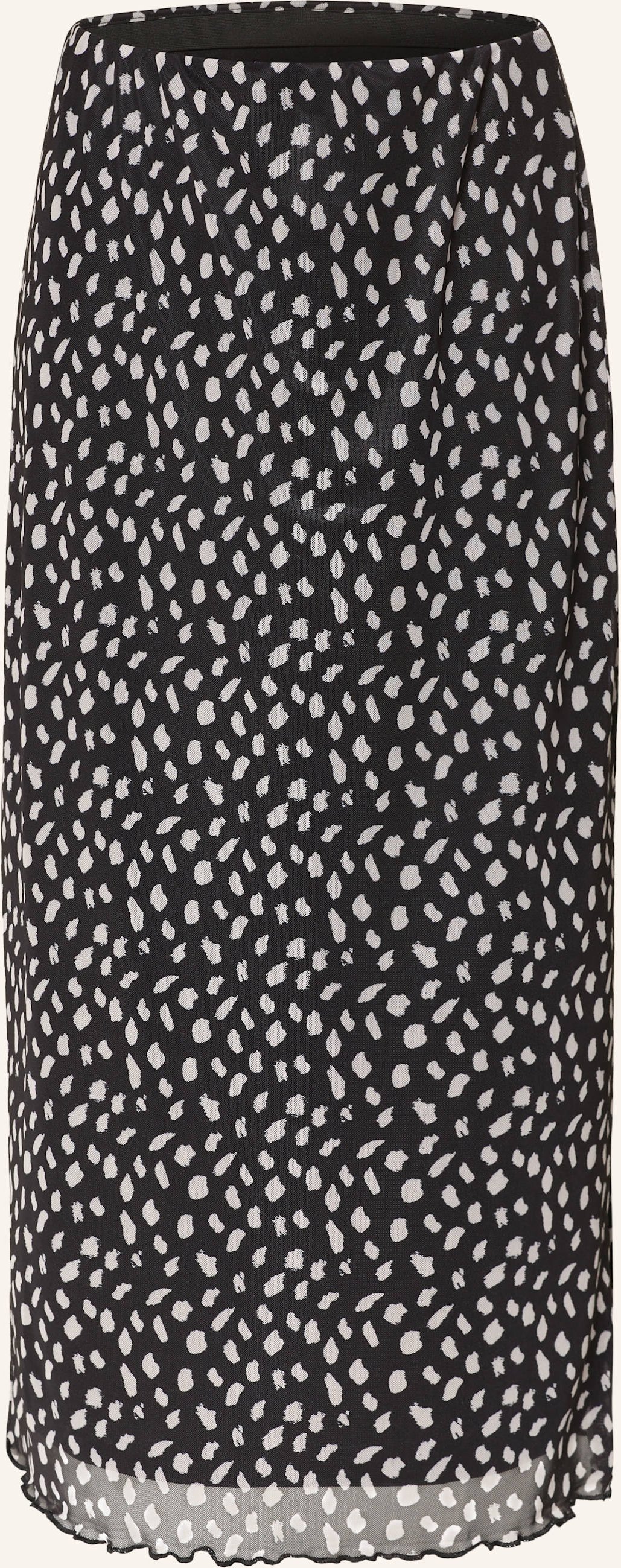 Cartoon Mesh-Rock schwarz