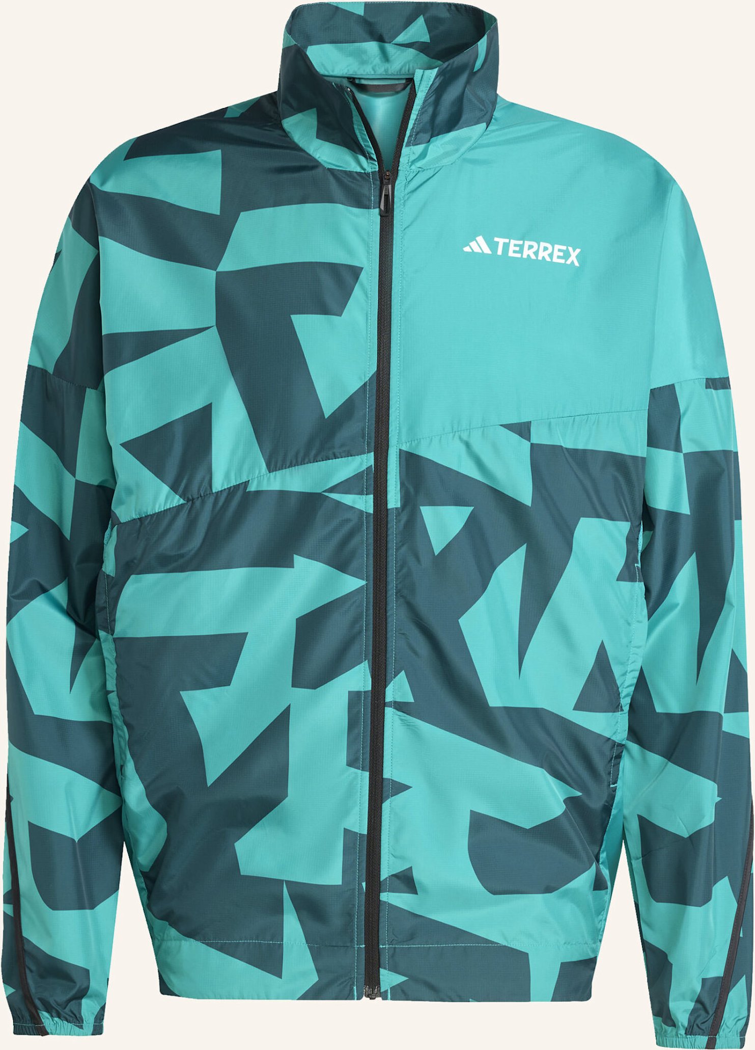 Thumbnail - Adidas Terrex Windbreaker Terrex Multi Printed gruen