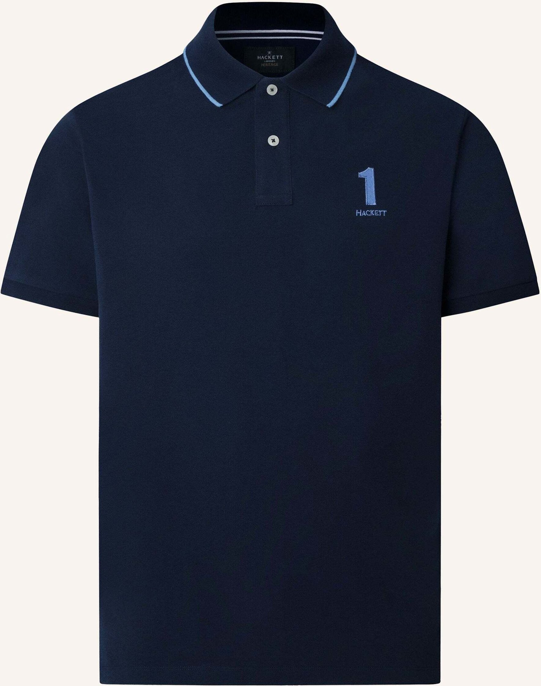 Hackett London Poloshirt Heritage Nbr Polo blau