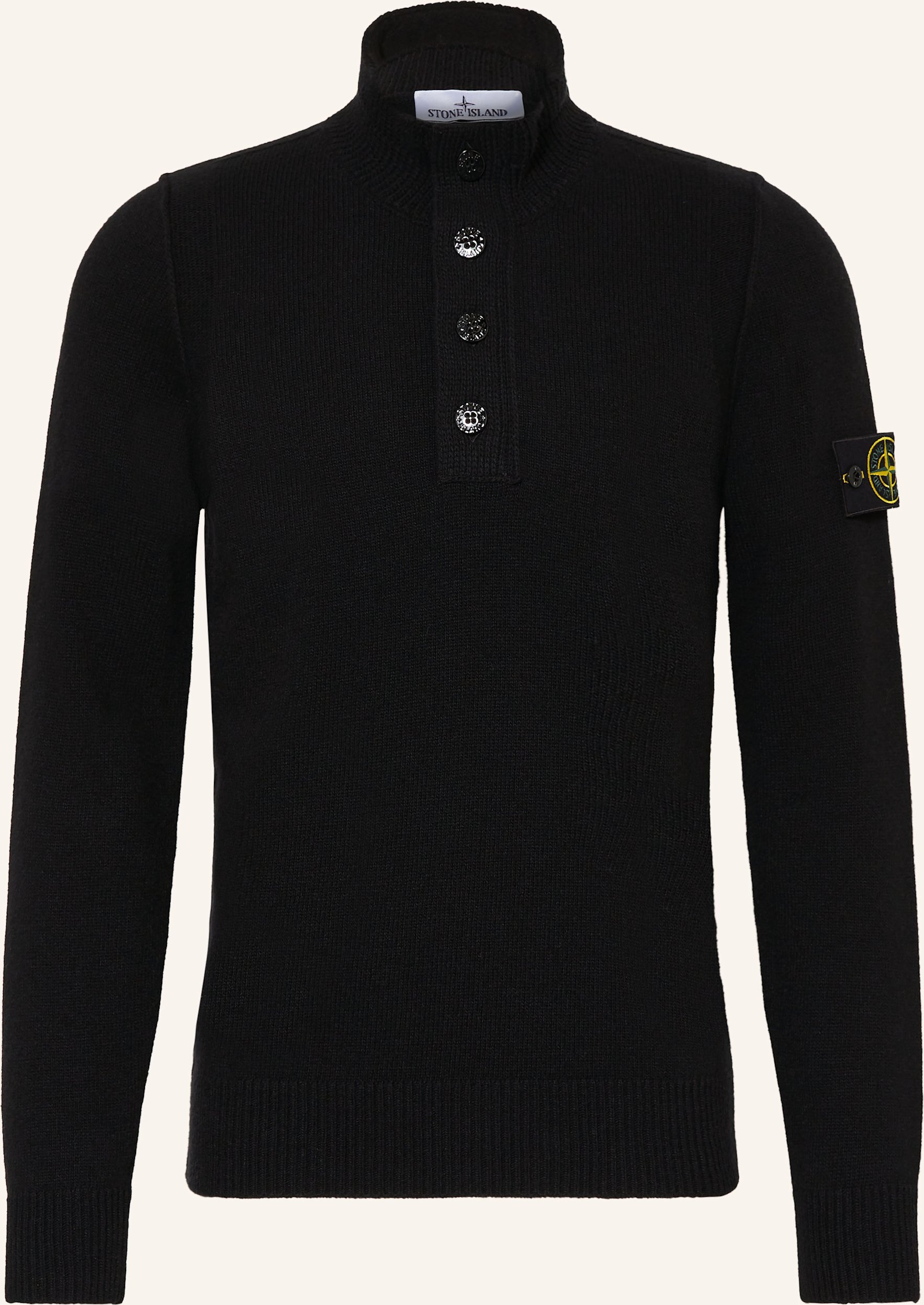 Stone Island Troyer schwarz