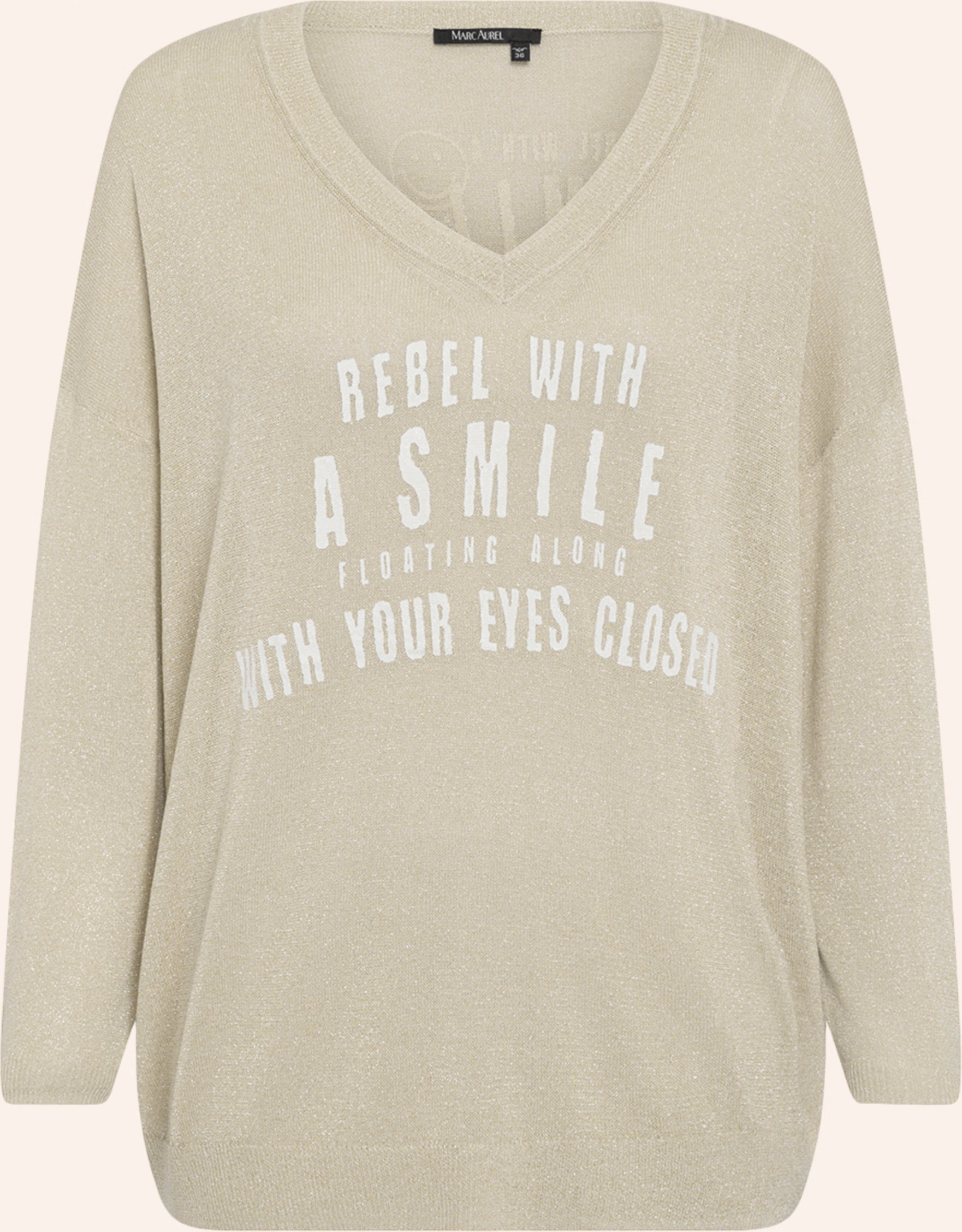 Thumbnail - Marc Aurel Pullover beige